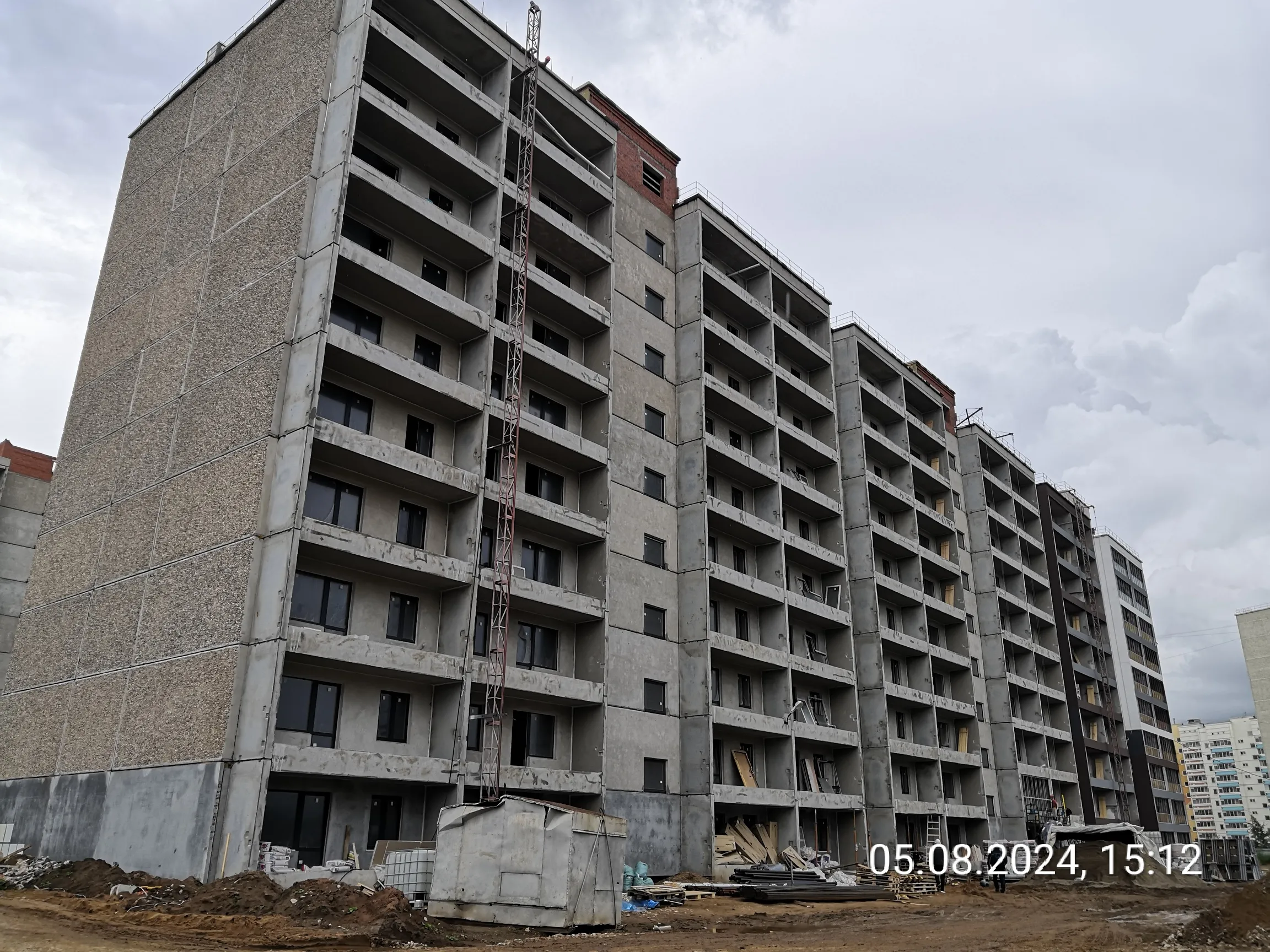 ЖК Патриот ход строительства