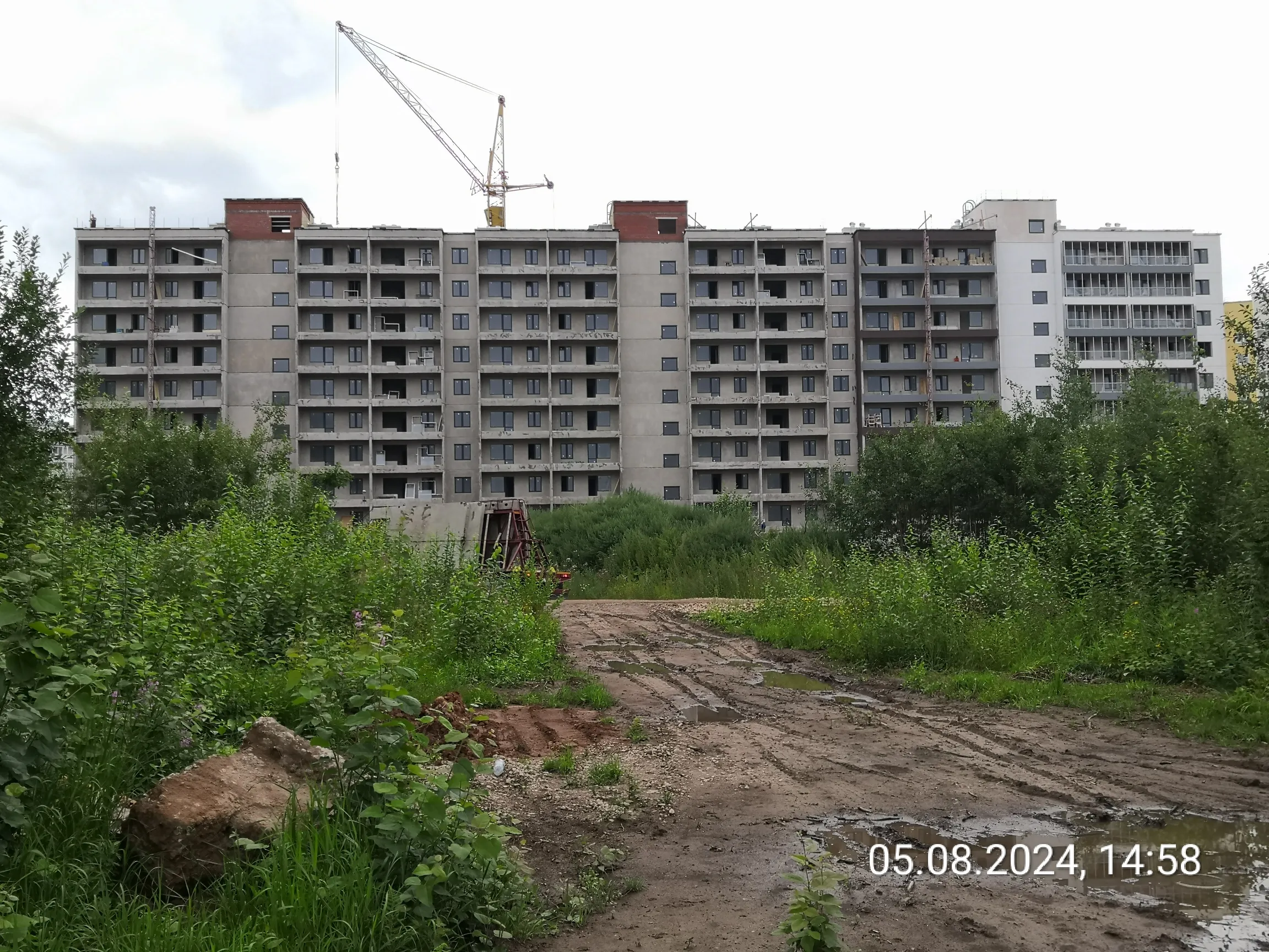 ЖК Патриот ход строительства