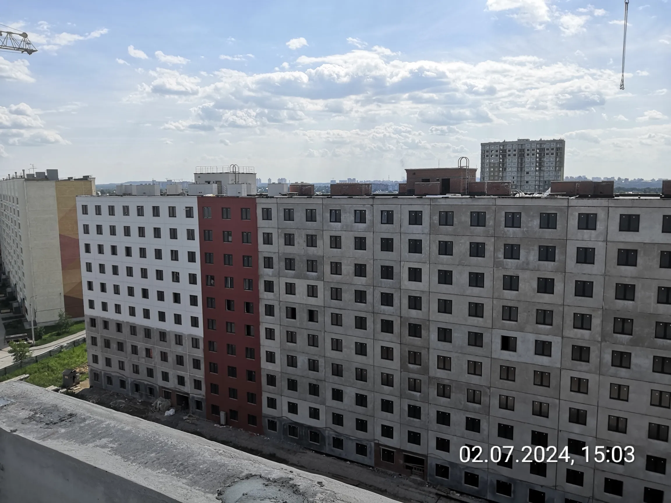 ЖК Патриот ход строительства