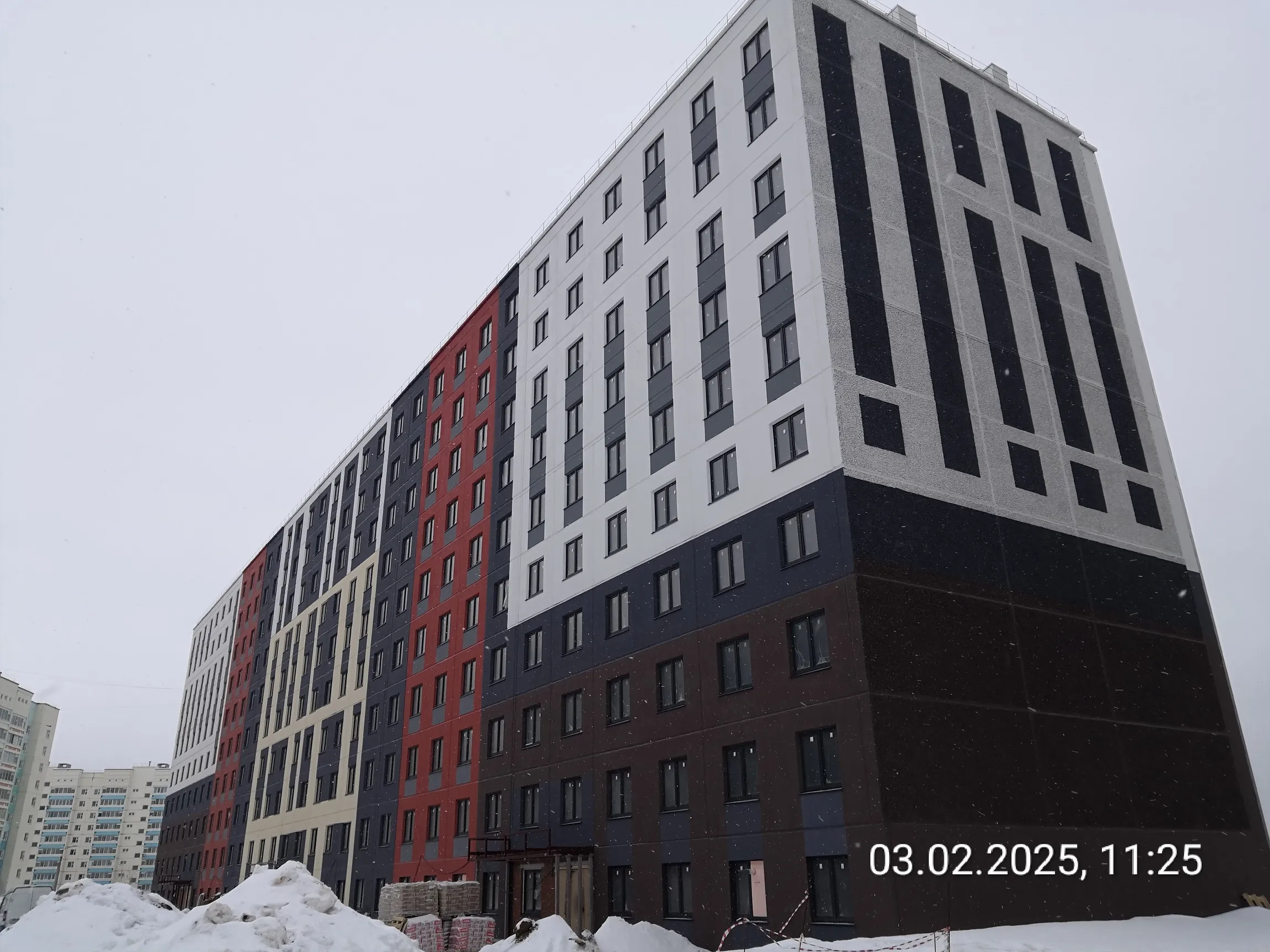 ЖК Патриот ход строительства