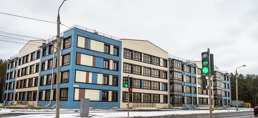 ЖК Экопарк Сосновый ход строительства