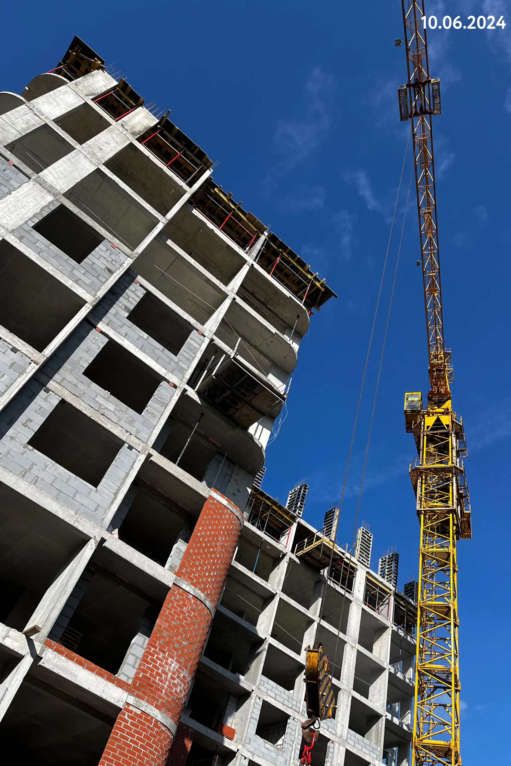 ЖК Дом Дружба на Металлистов 18 ход строительства