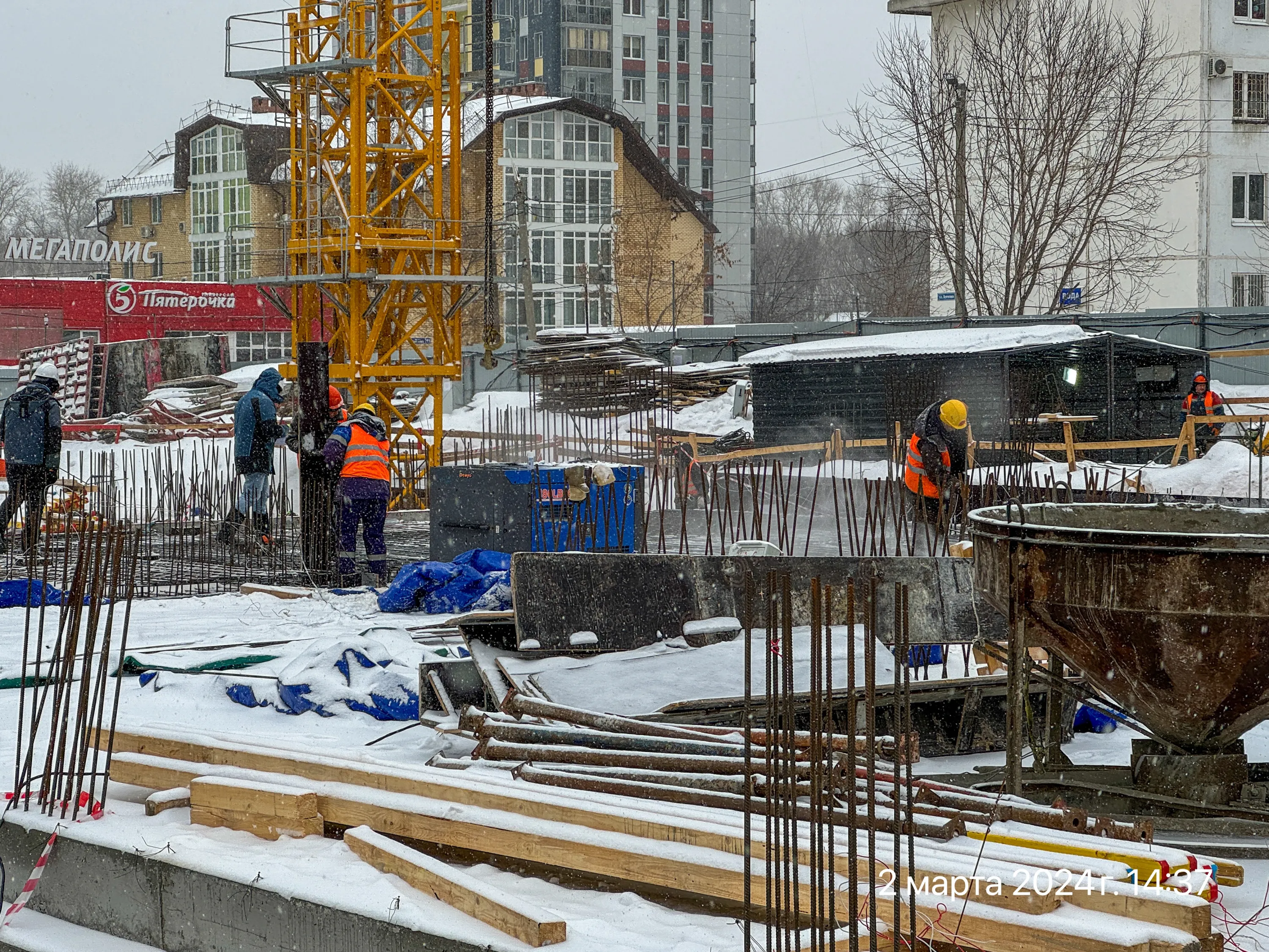 ЖК "ДНК" ход строительства