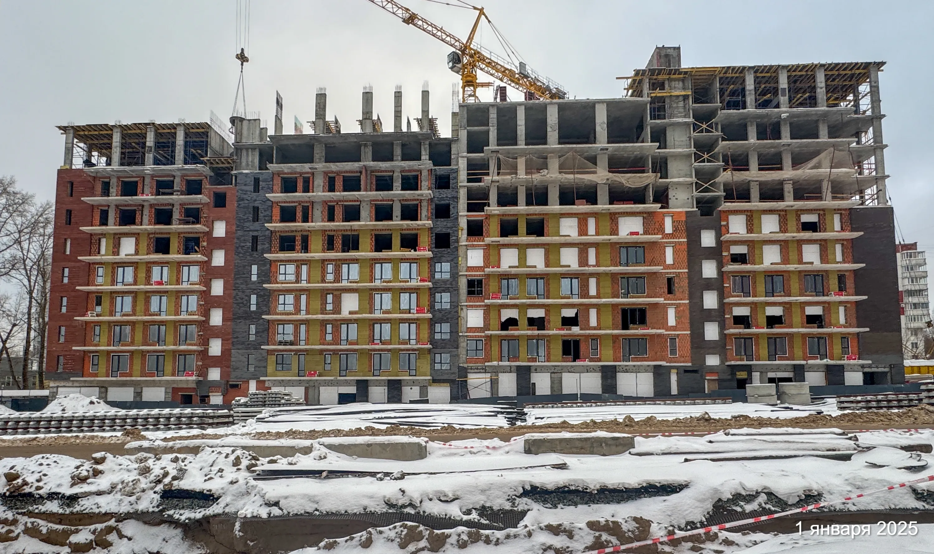 ЖК "ДНК" ход строительства