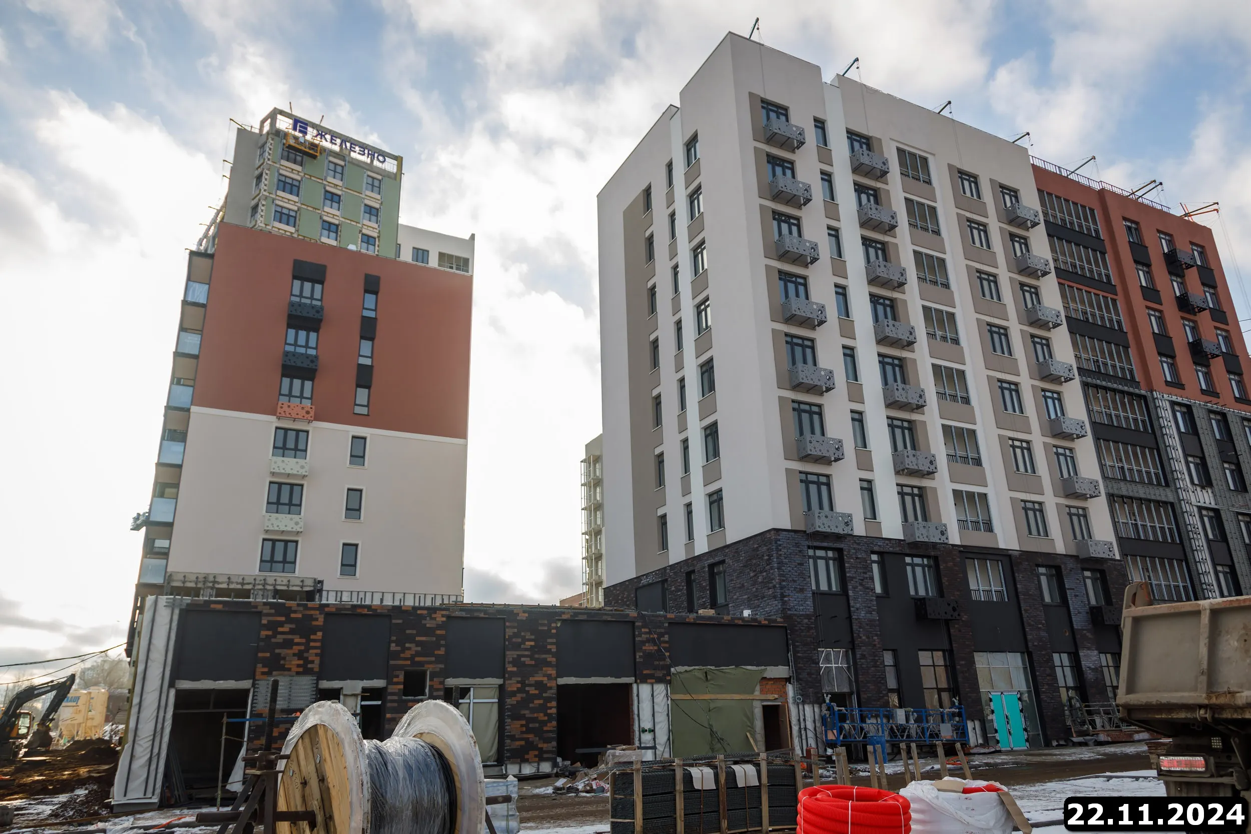 ЖК Камаполис ход строительства