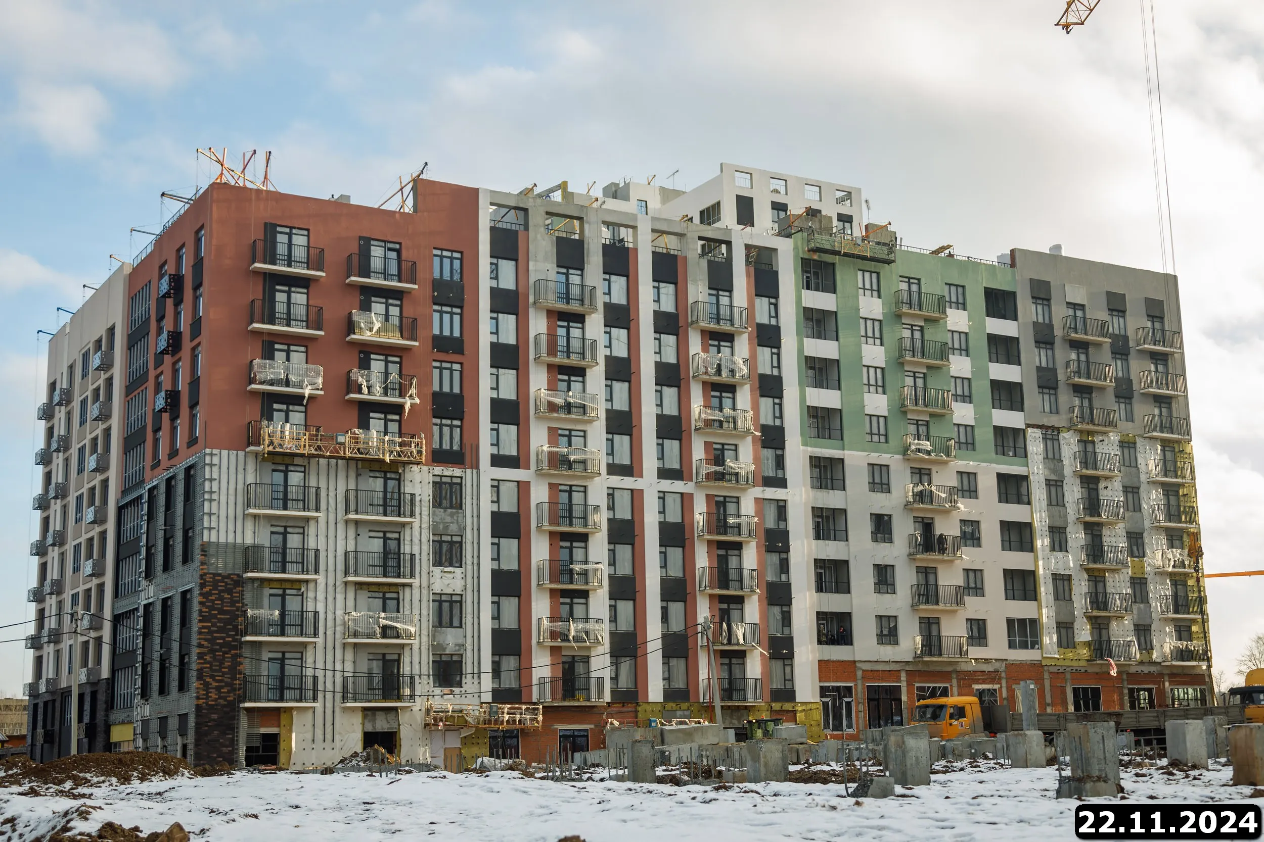 ЖК Камаполис ход строительства