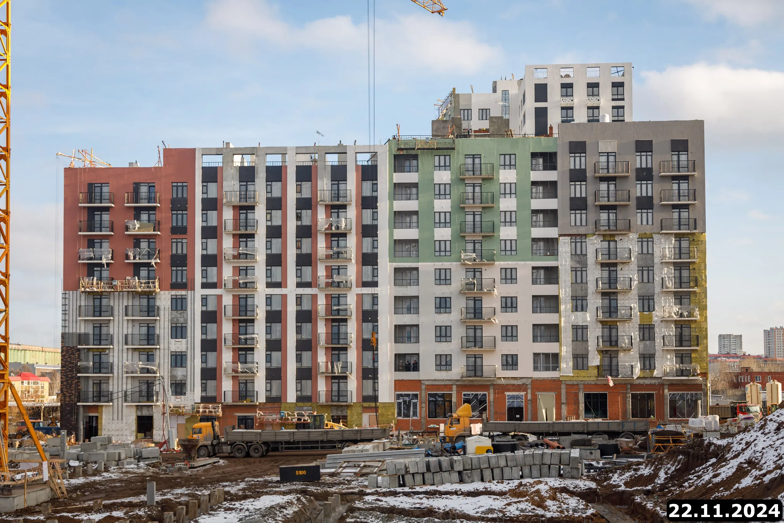 ЖК Камаполис ход строительства