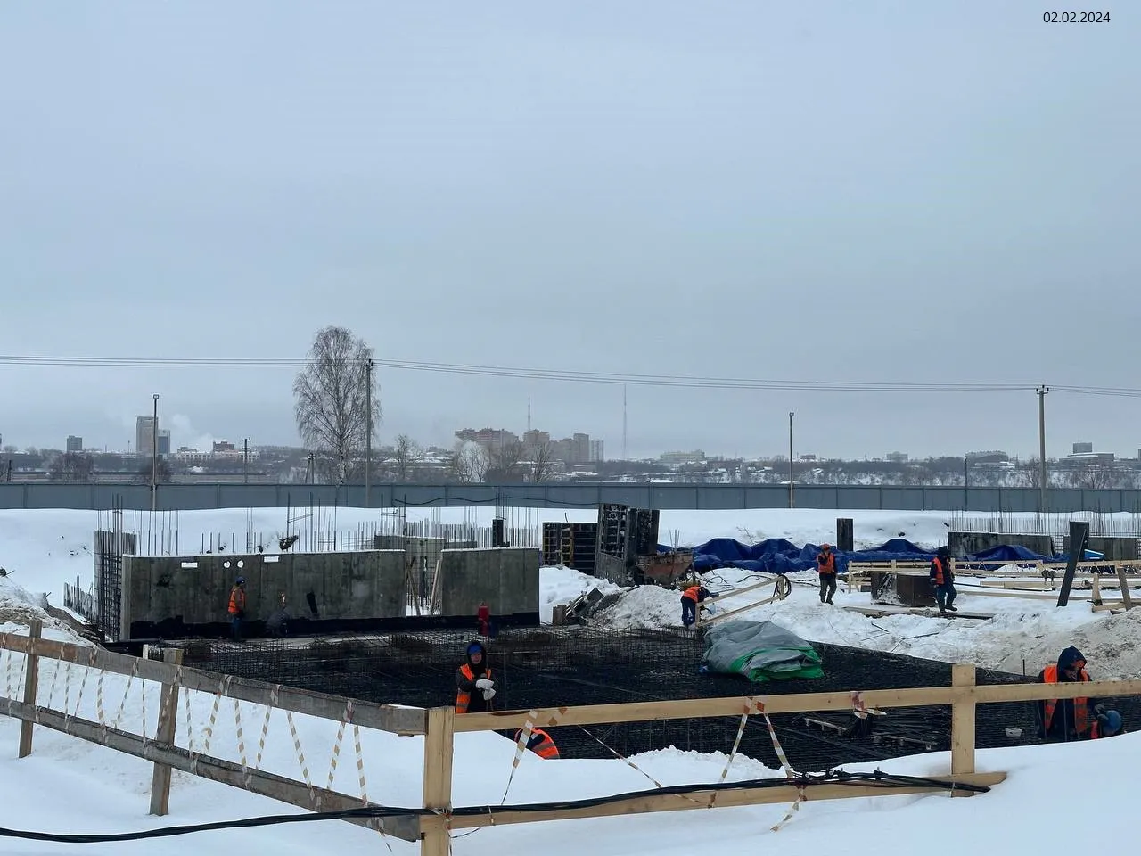 ЖК Причал ход строительства