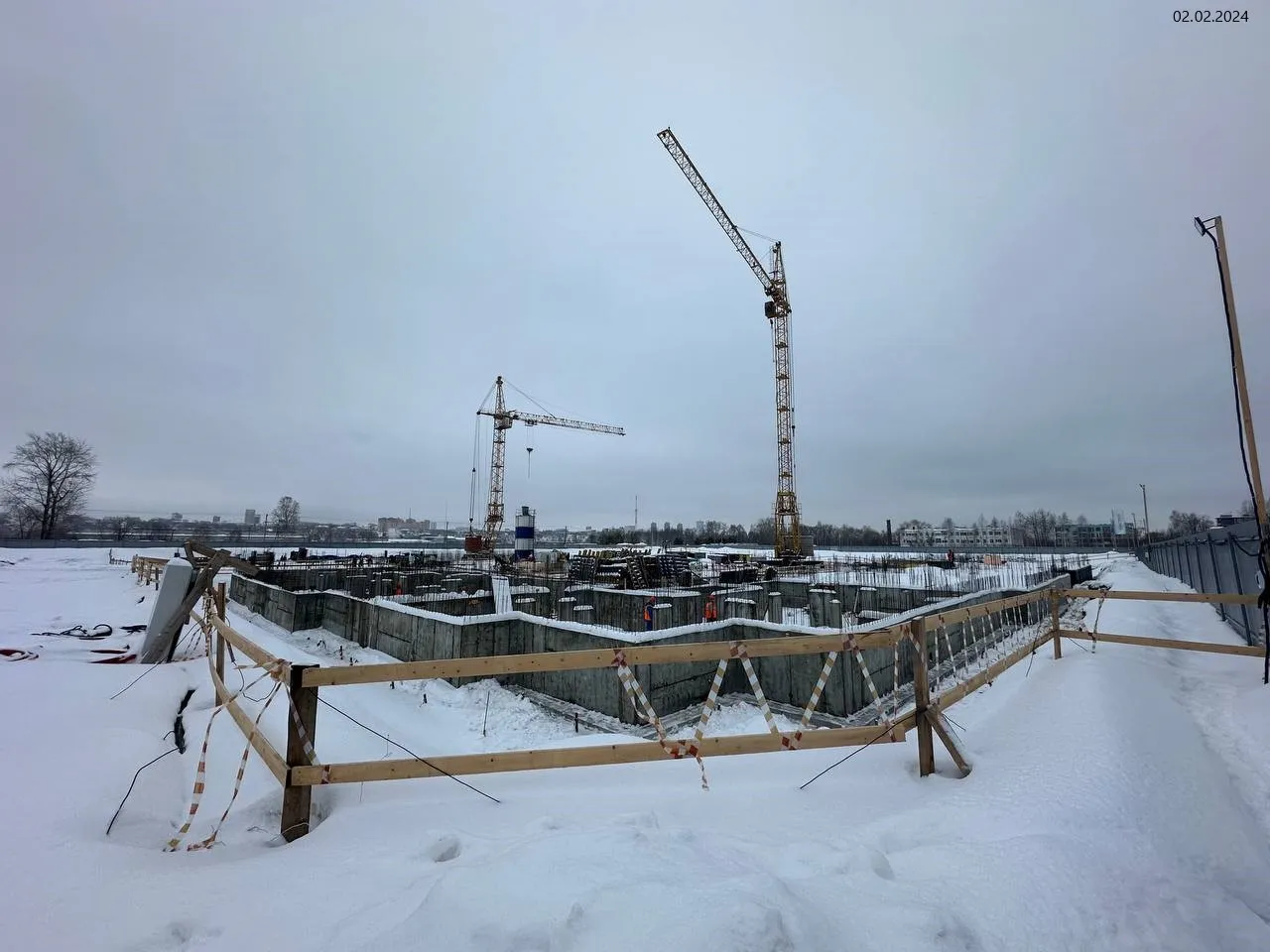 ЖК Причал ход строительства