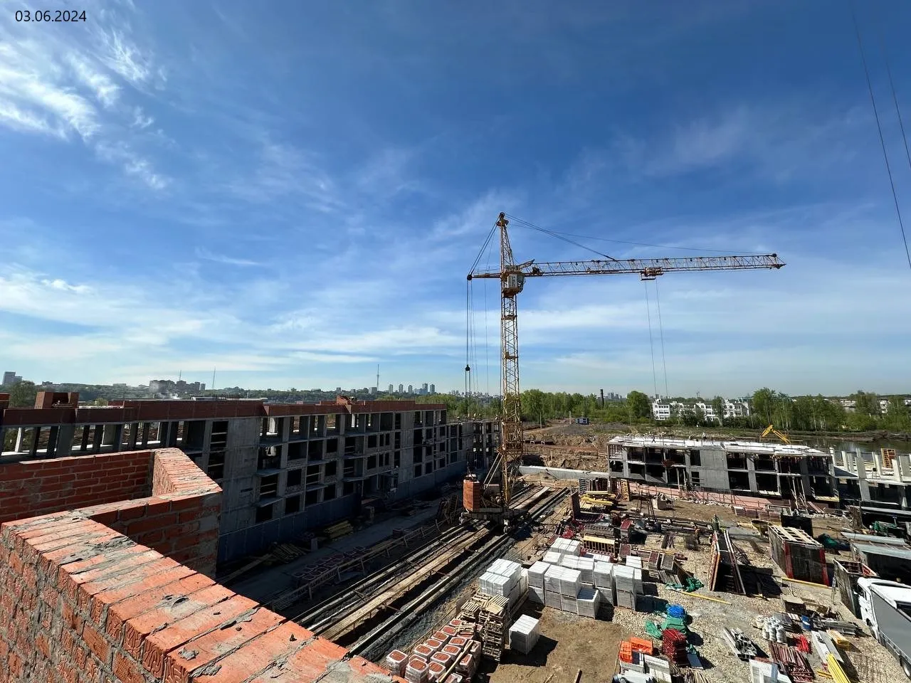 ЖК Причал ход строительства