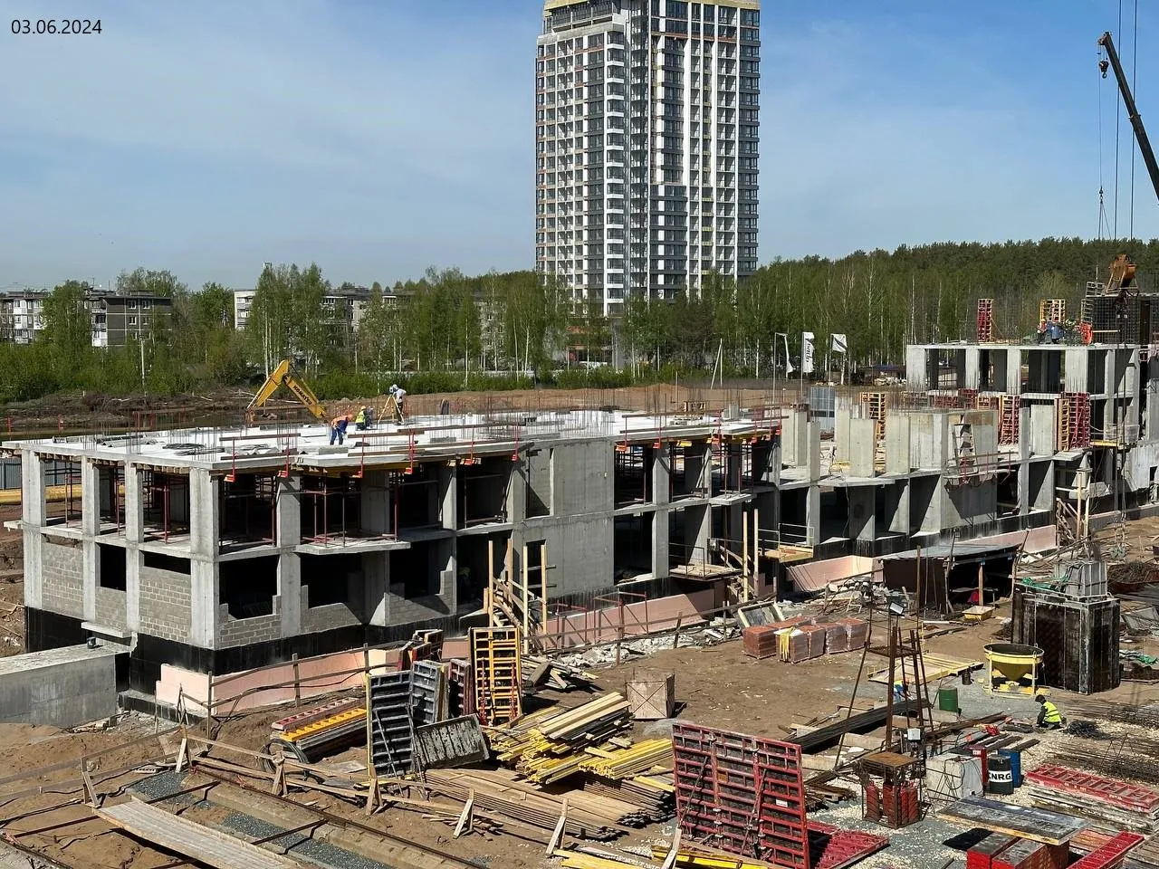 ЖК Причал ход строительства
