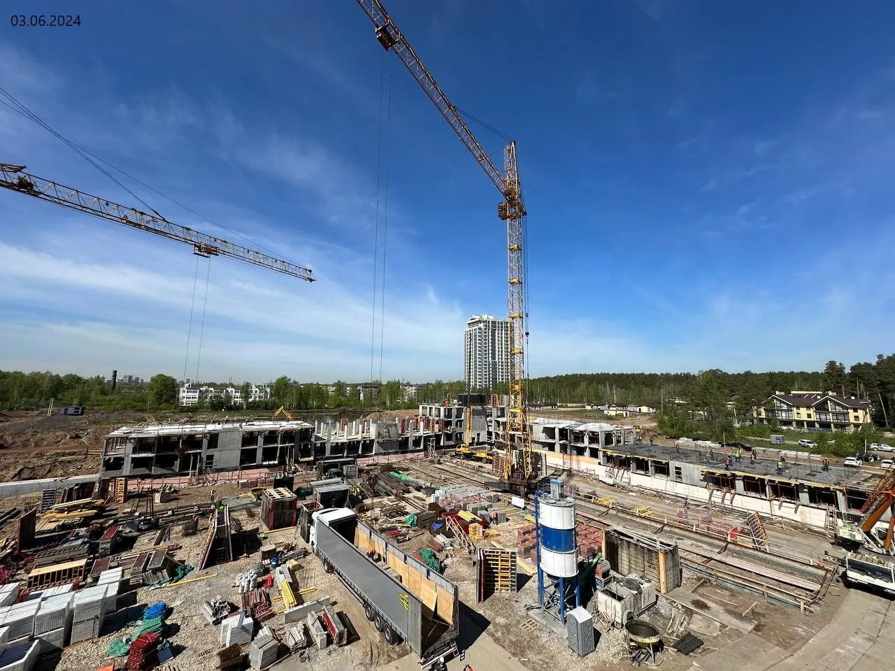 ЖК Причал ход строительства