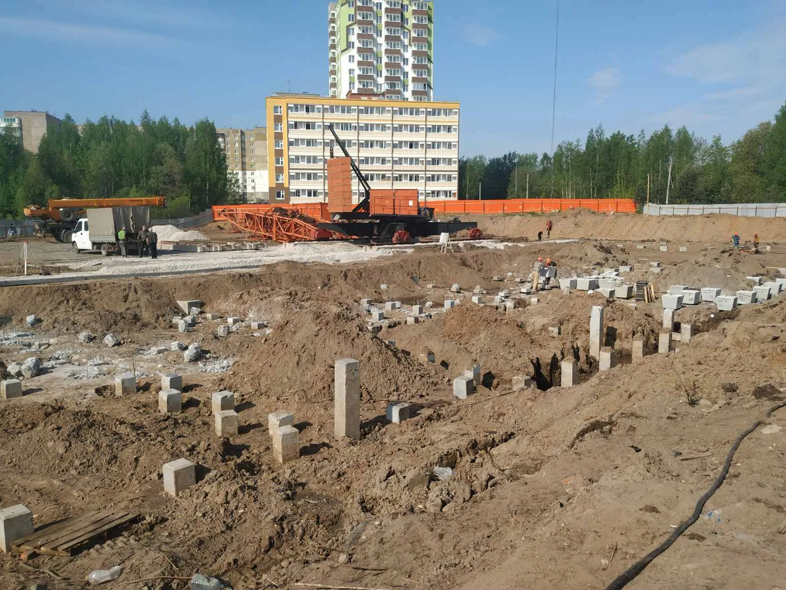 ЖК SREDA (ЖК СРЕДА) ход строительства