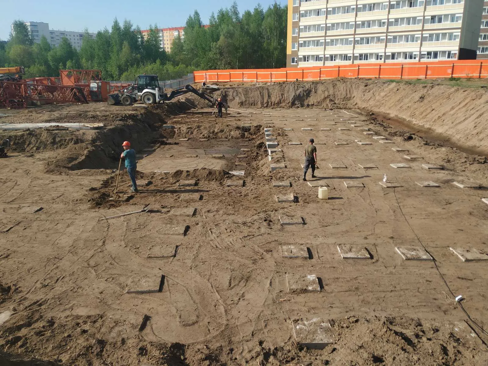 ЖК SREDA (ЖК СРЕДА) ход строительства