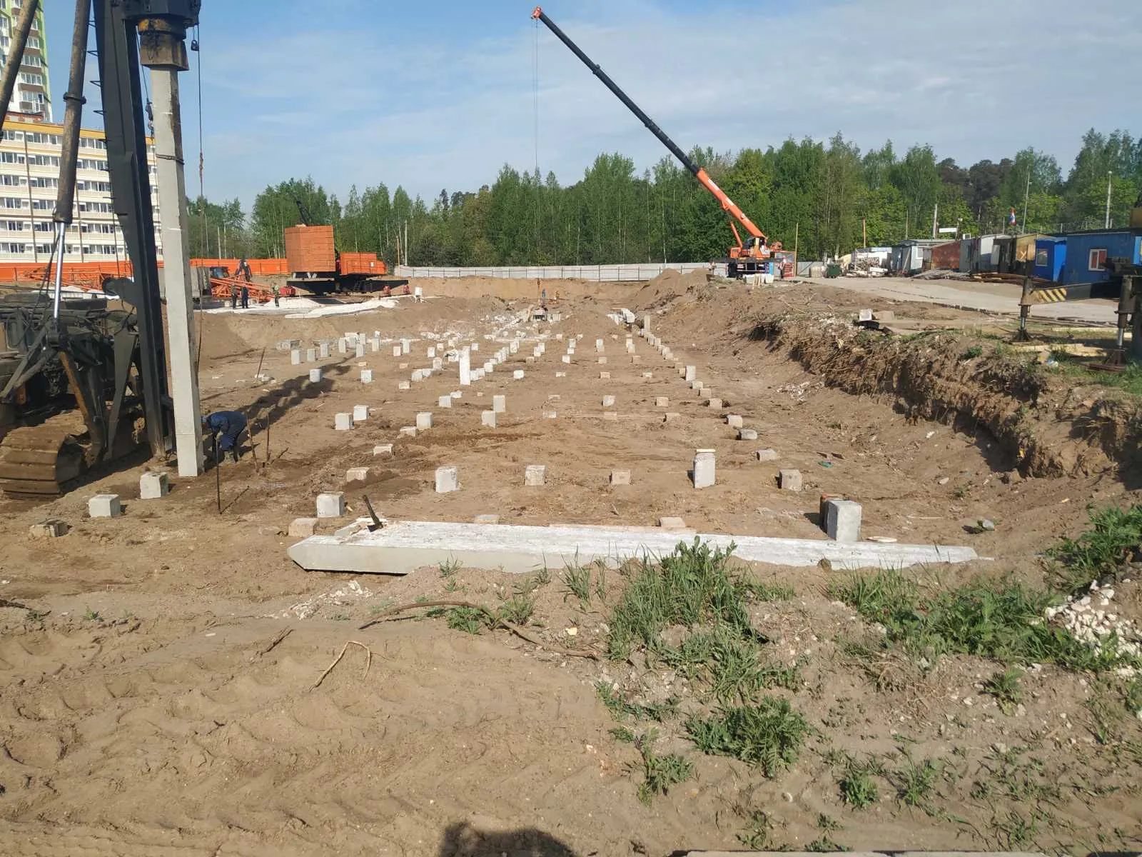 ЖК SREDA (ЖК СРЕДА) ход строительства