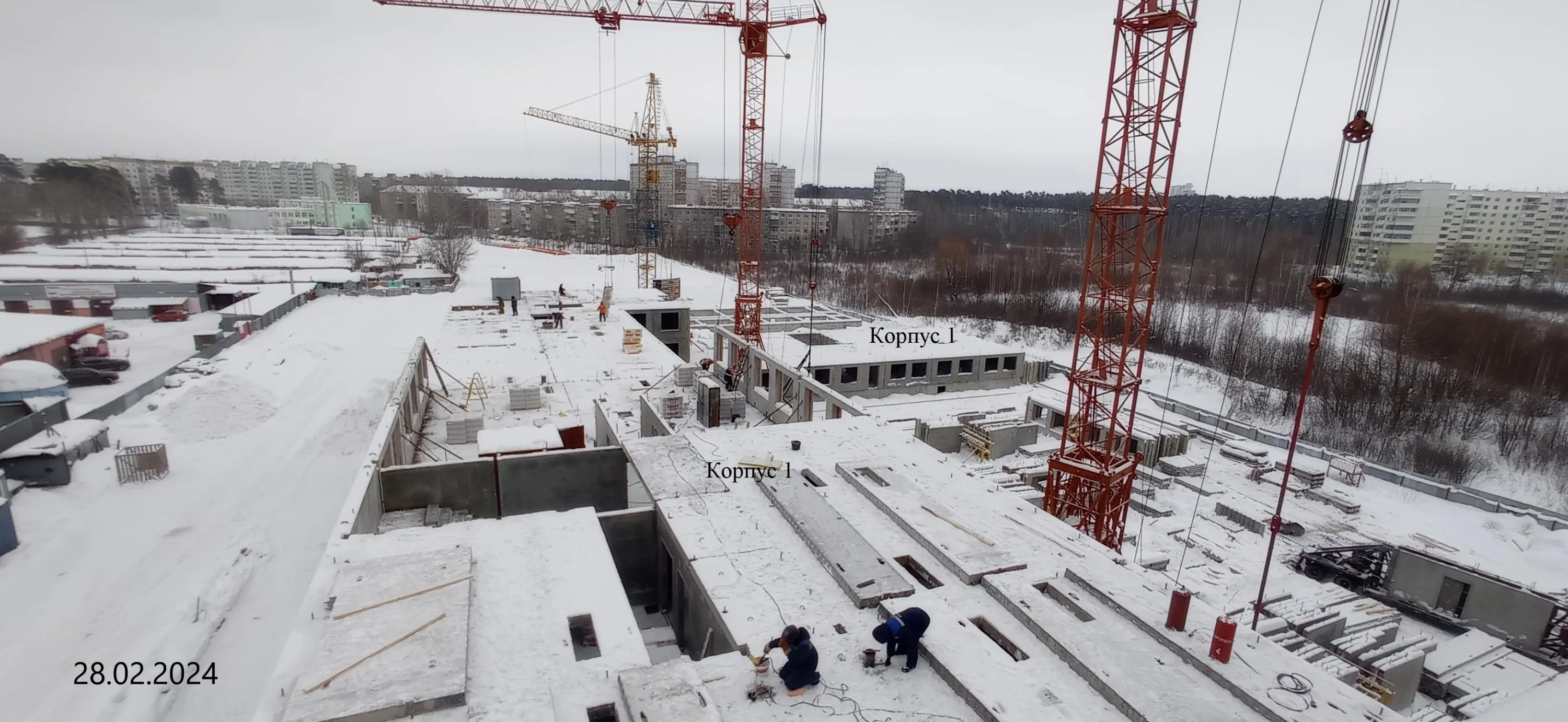 ЖК SREDA (ЖК СРЕДА) ход строительства