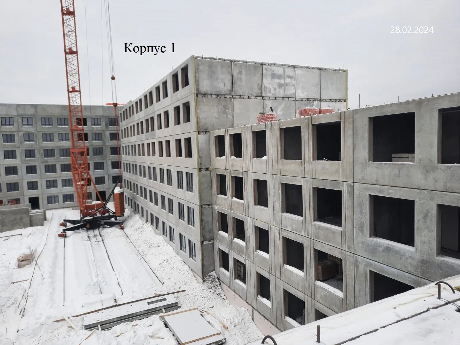 ЖК SREDA (ЖК СРЕДА) ход строительства