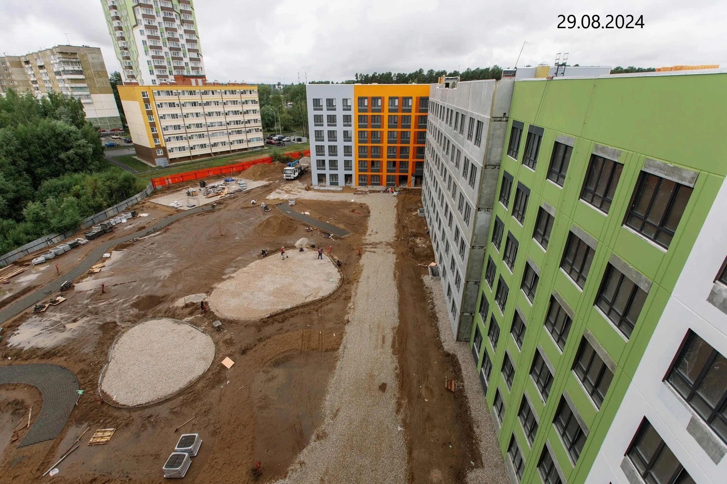 ЖК SREDA (ЖК СРЕДА) ход строительства