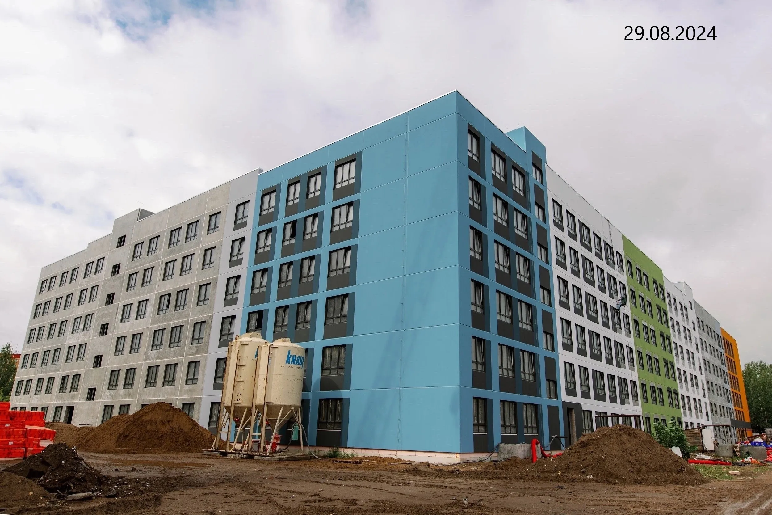 ЖК SREDA (ЖК СРЕДА) ход строительства