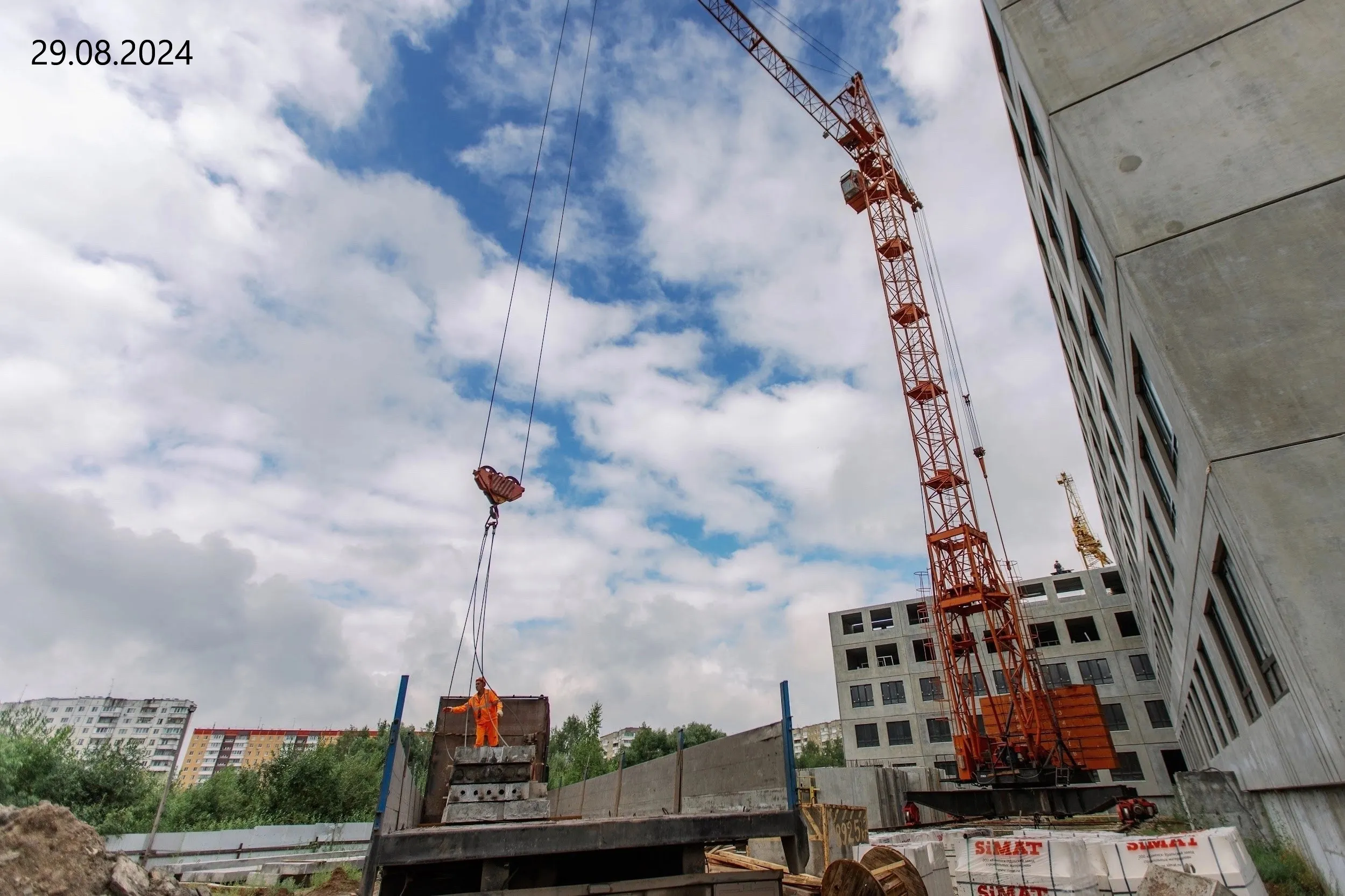 ЖК SREDA (ЖК СРЕДА) ход строительства