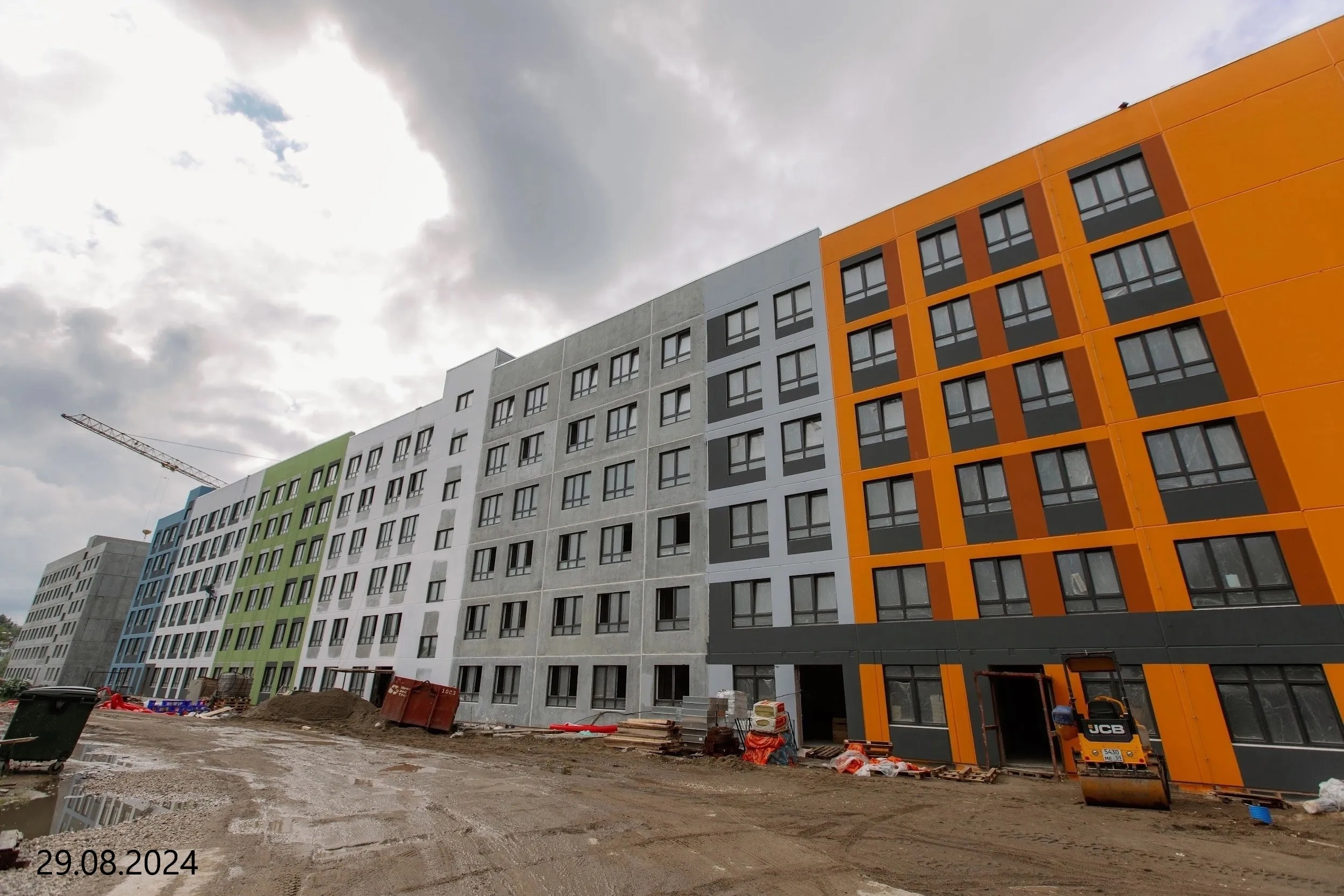 ЖК SREDA (ЖК СРЕДА) ход строительства