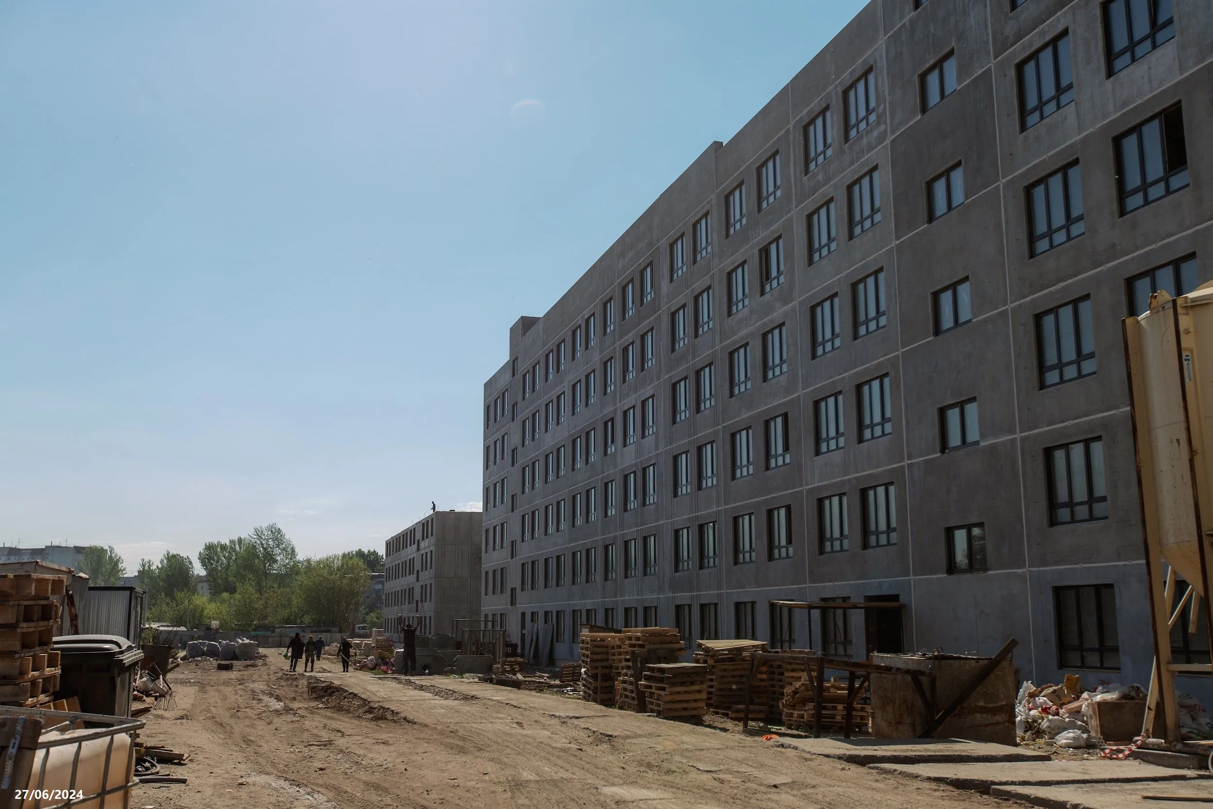 ЖК SREDA (ЖК СРЕДА) ход строительства