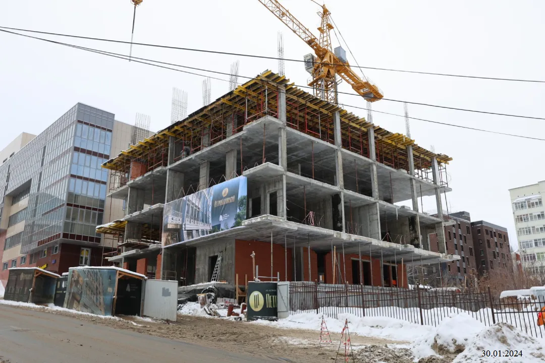 ЖК Дом Петропавловский ход строительства