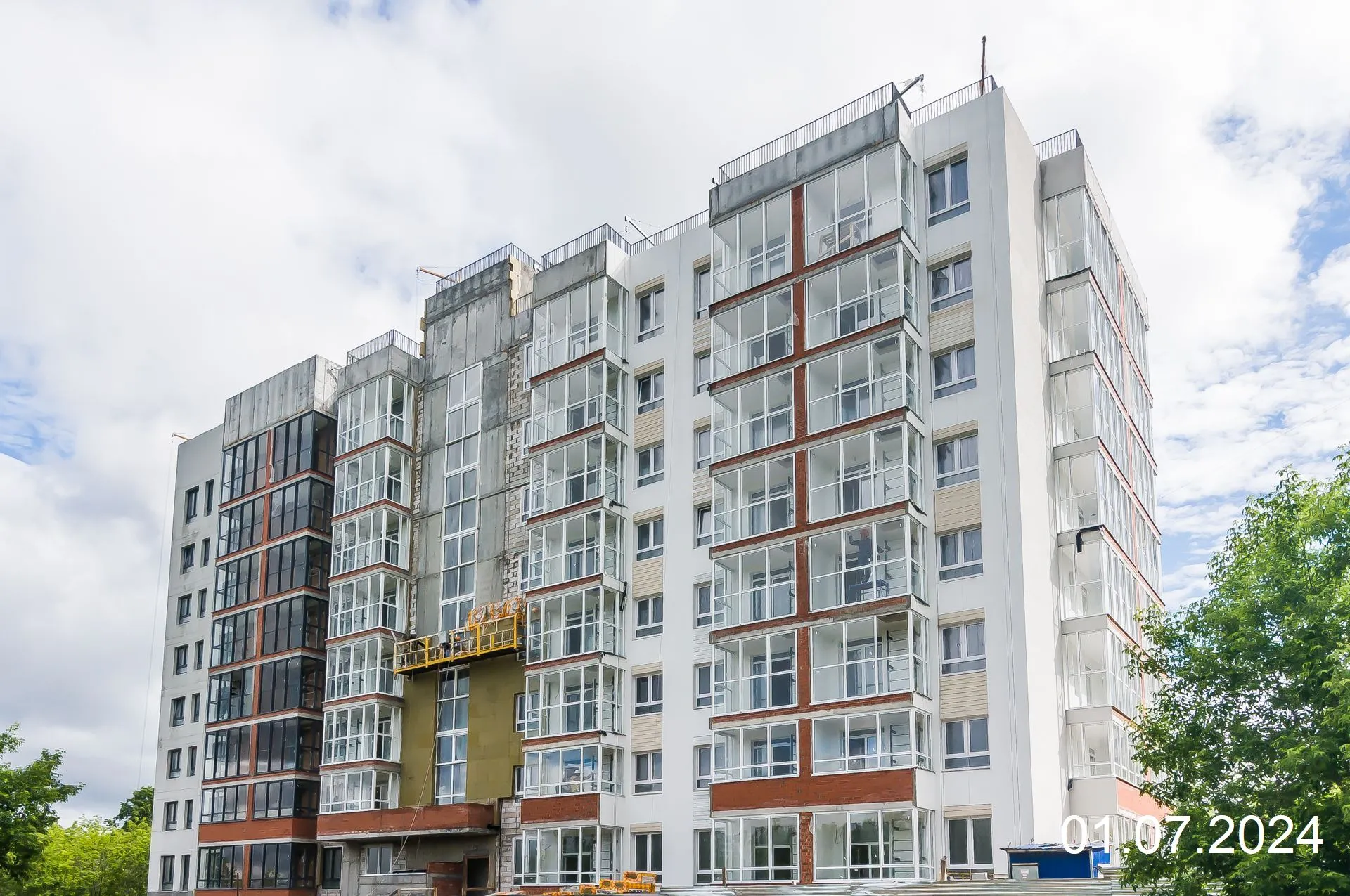 ЖК Дом по ул Свободы ход строительства