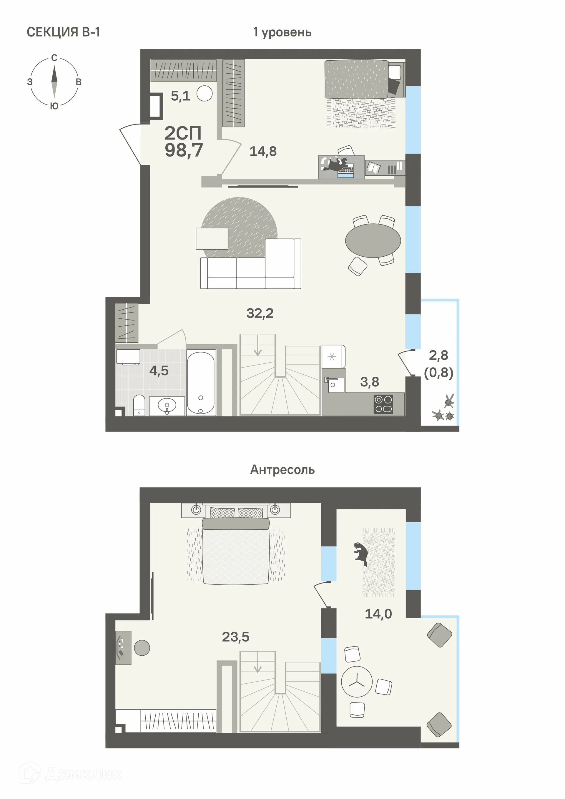 Фото квартиры в ЖК Грёнхольм