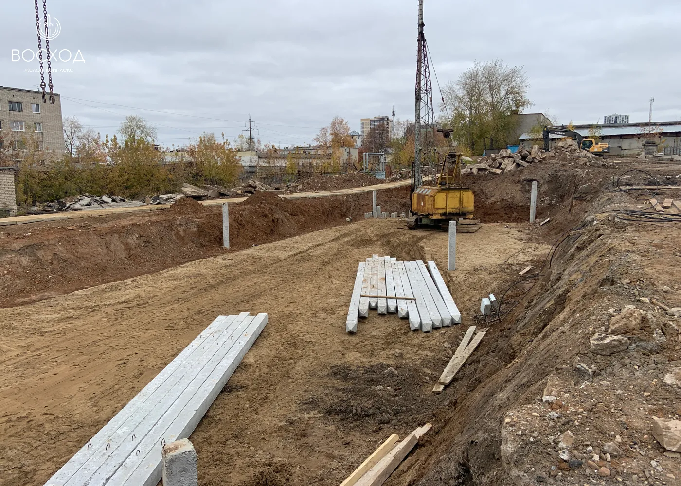 ЖК ВОСХОД ход строительства