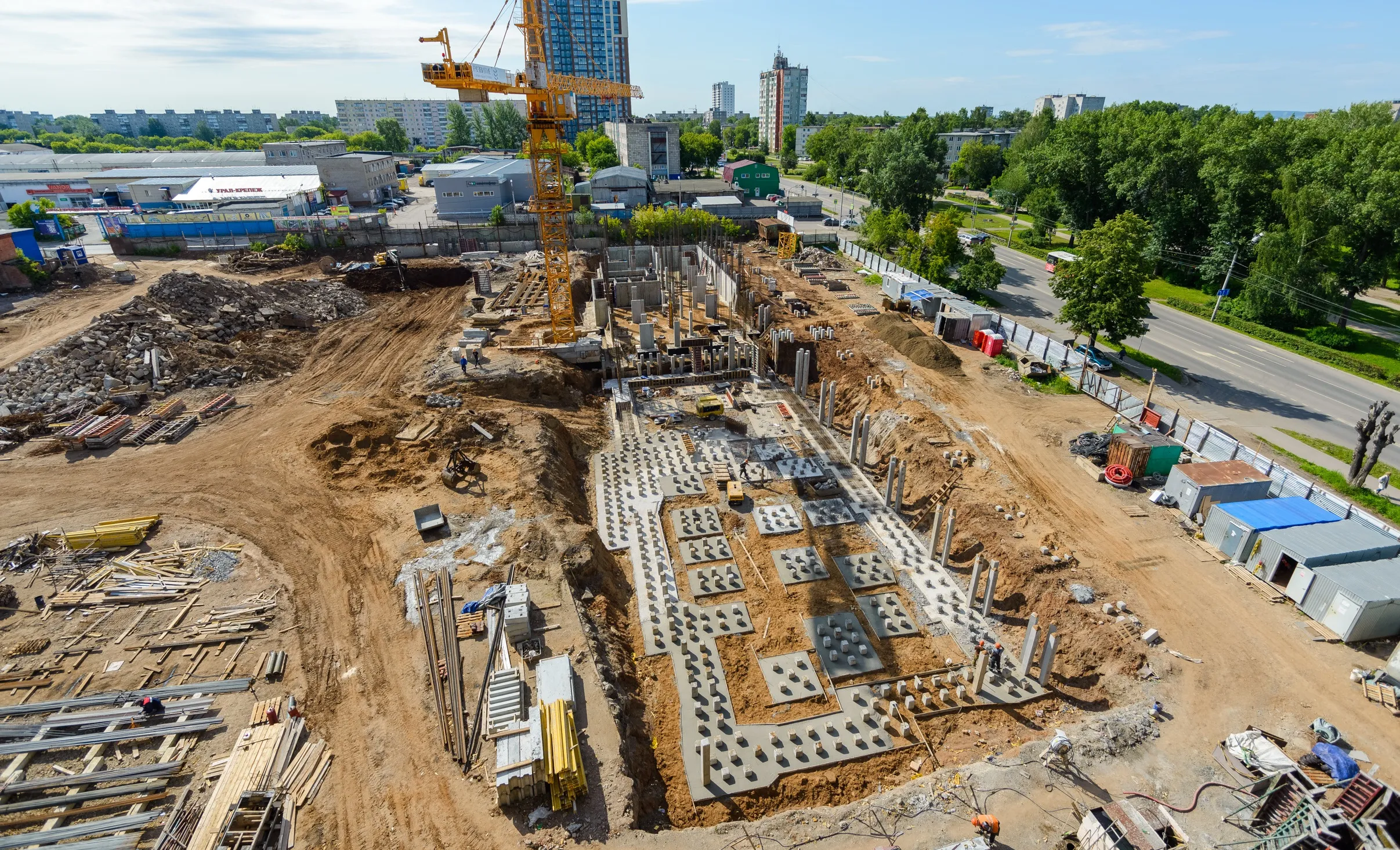 ЖК ВОСХОД ход строительства