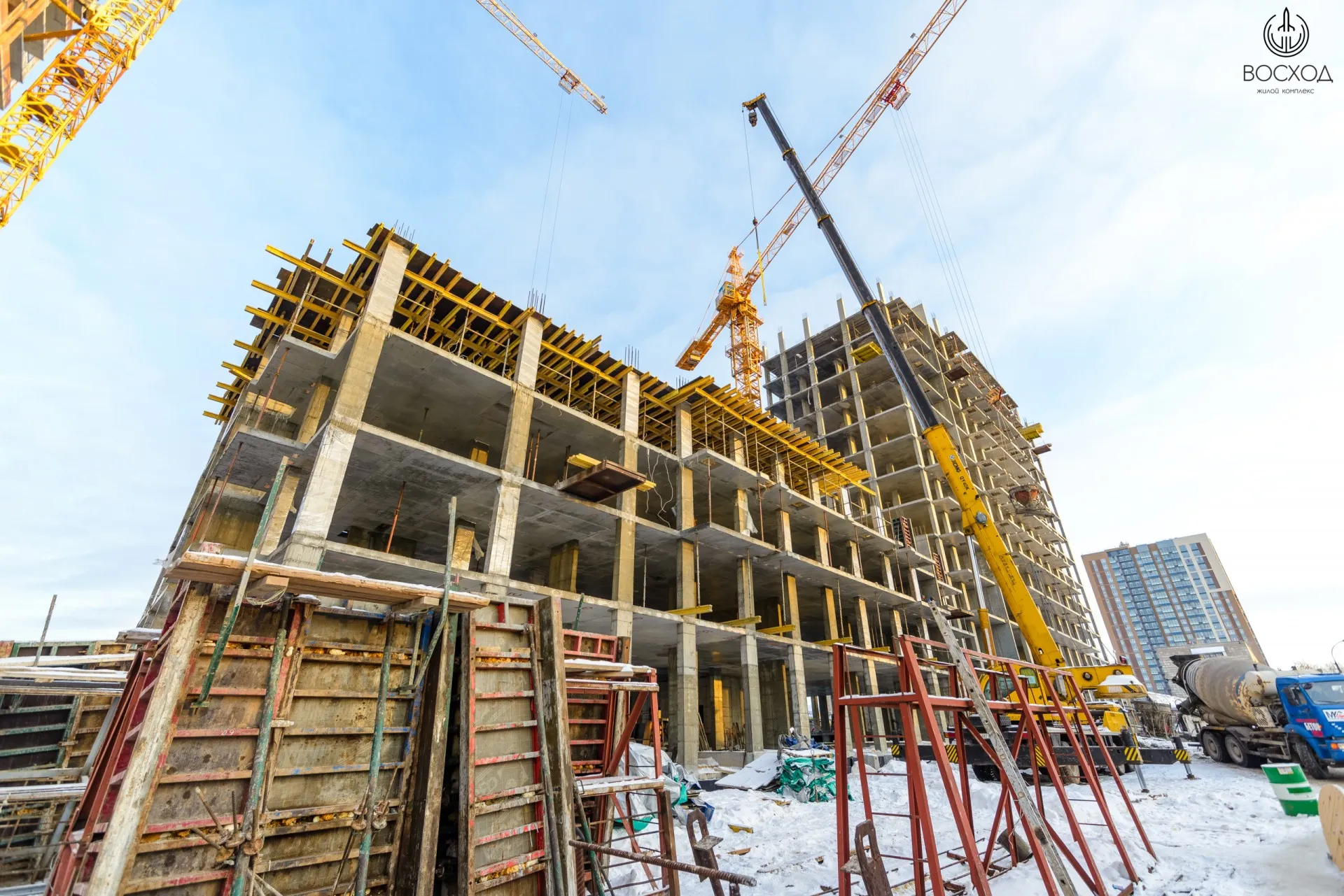ЖК ВОСХОД ход строительства
