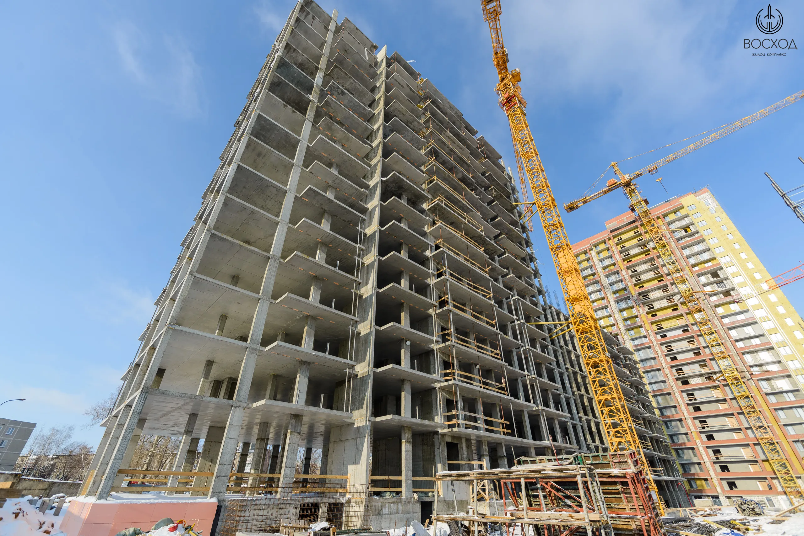 ЖК ВОСХОД ход строительства
