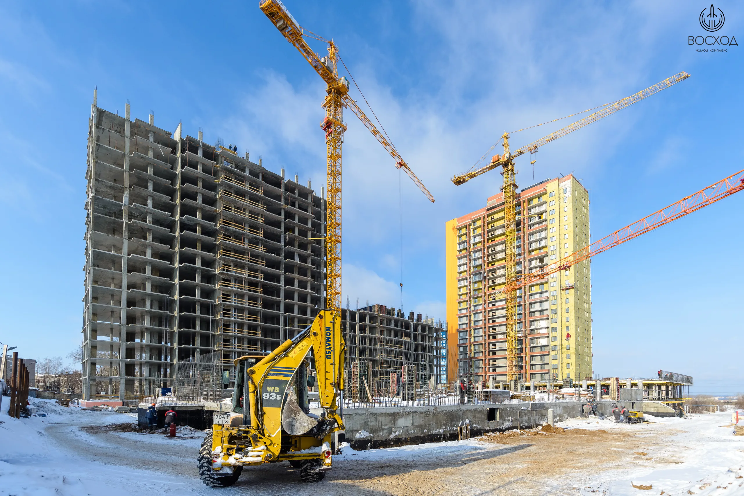 ЖК ВОСХОД ход строительства