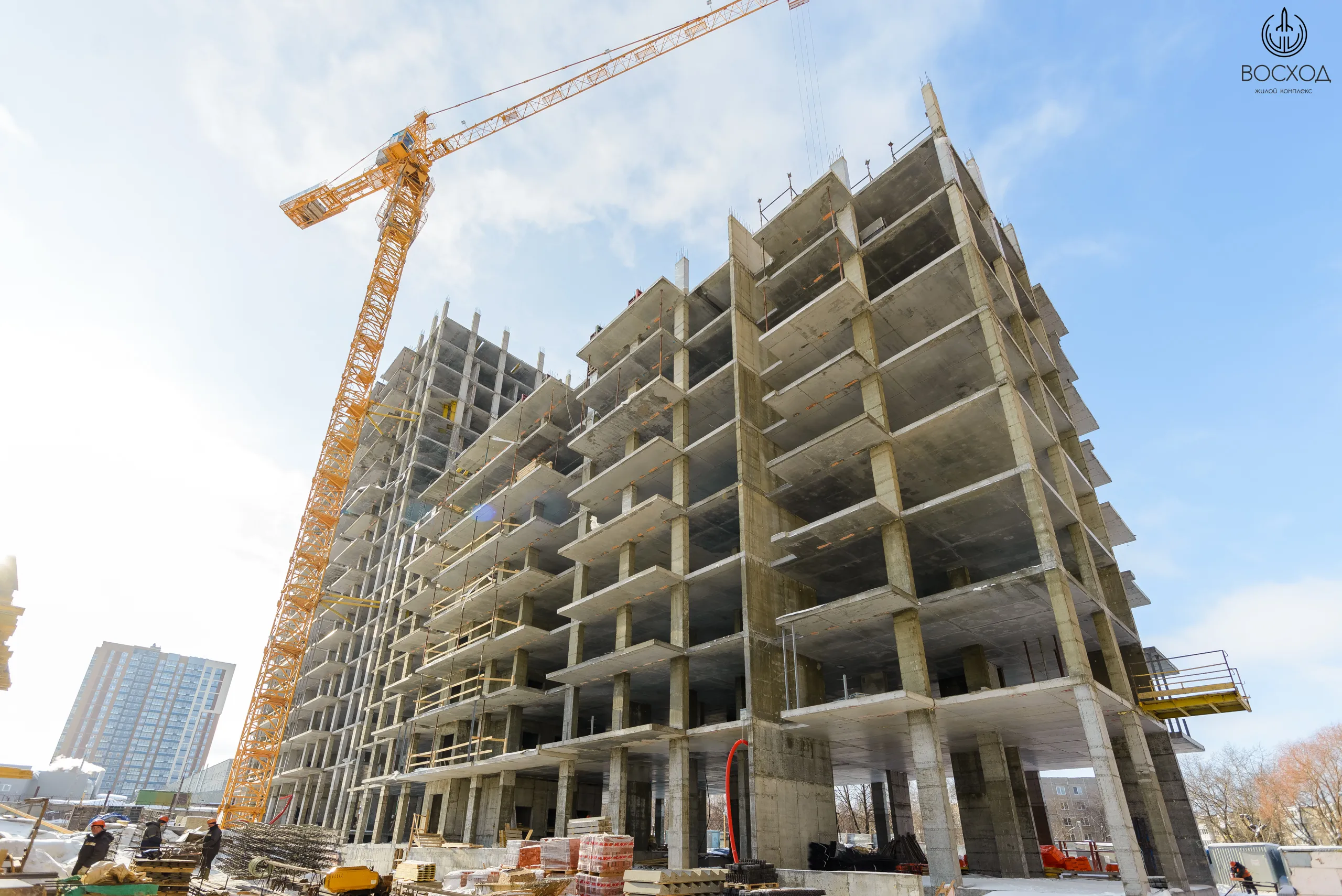 ЖК ВОСХОД ход строительства