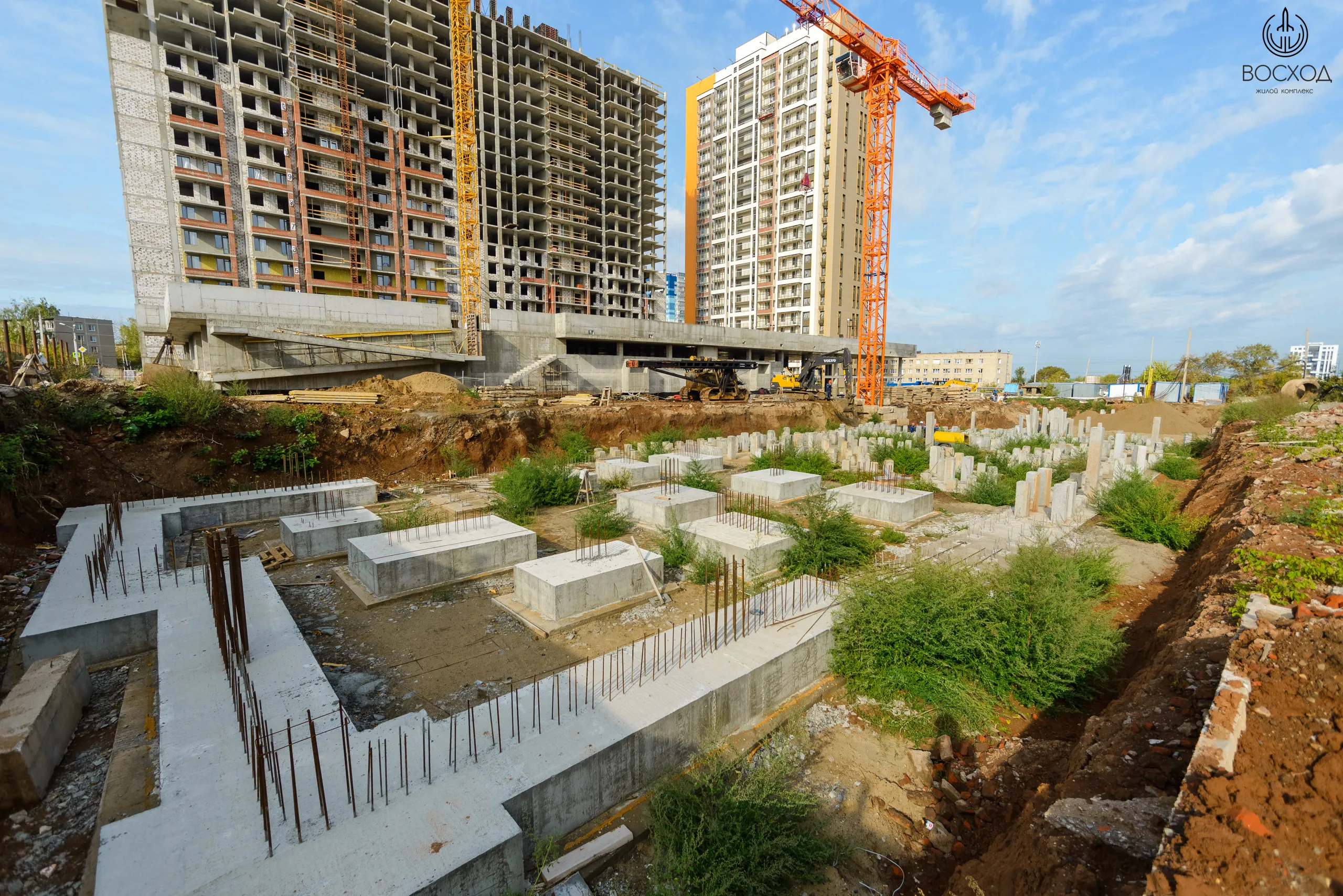 ЖК ВОСХОД ход строительства
