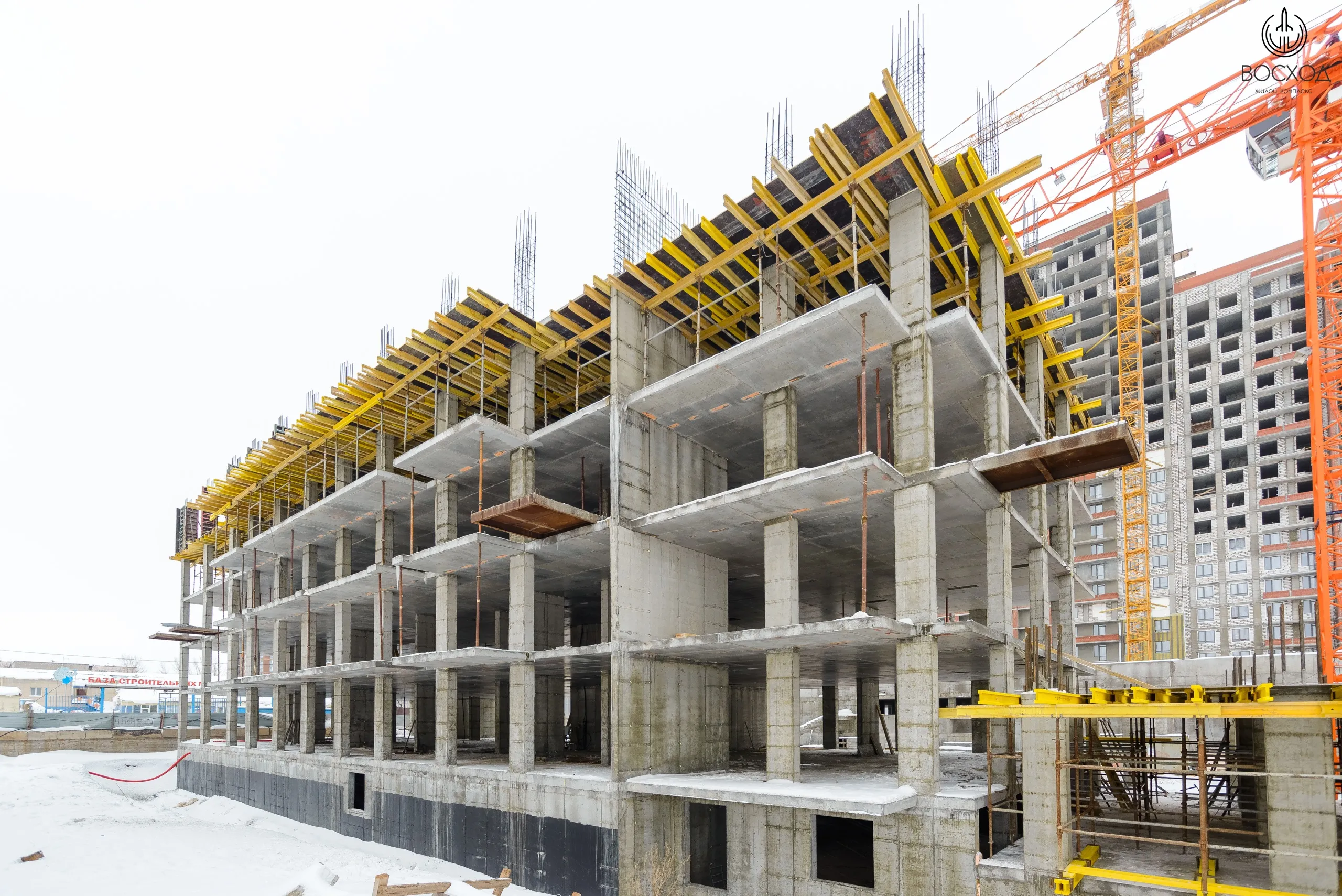 ЖК ВОСХОД ход строительства