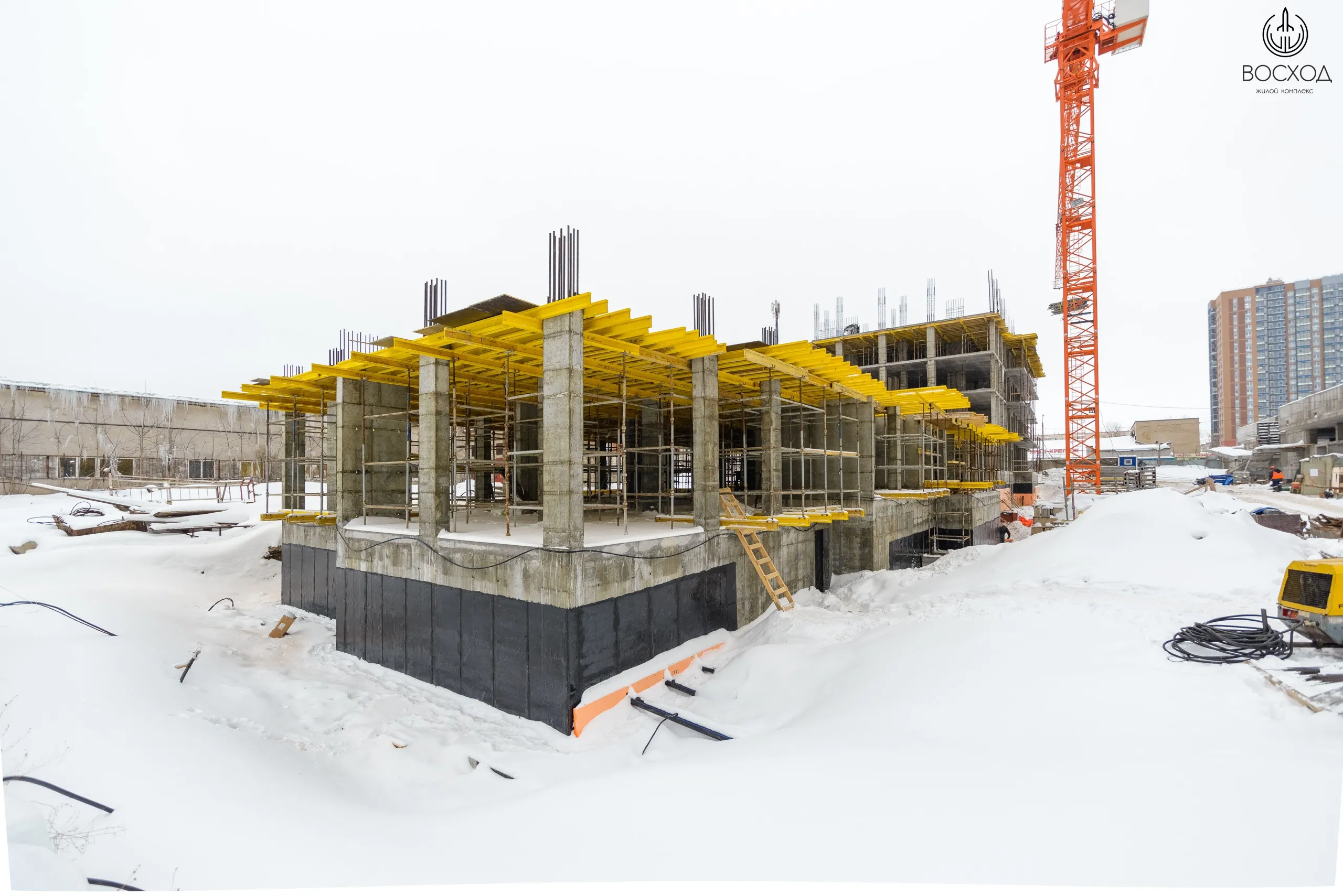 ЖК ВОСХОД ход строительства