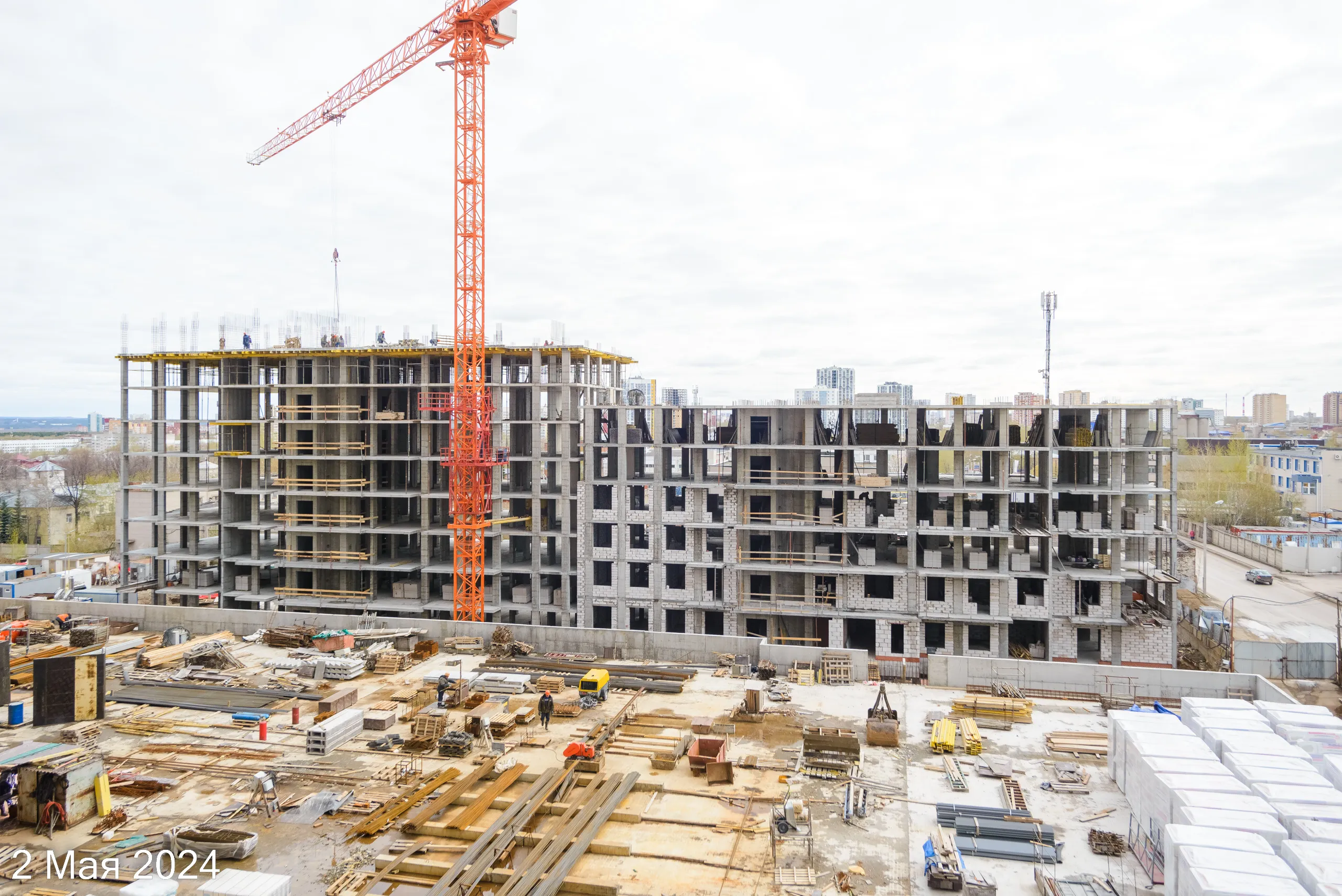 ЖК ВОСХОД ход строительства