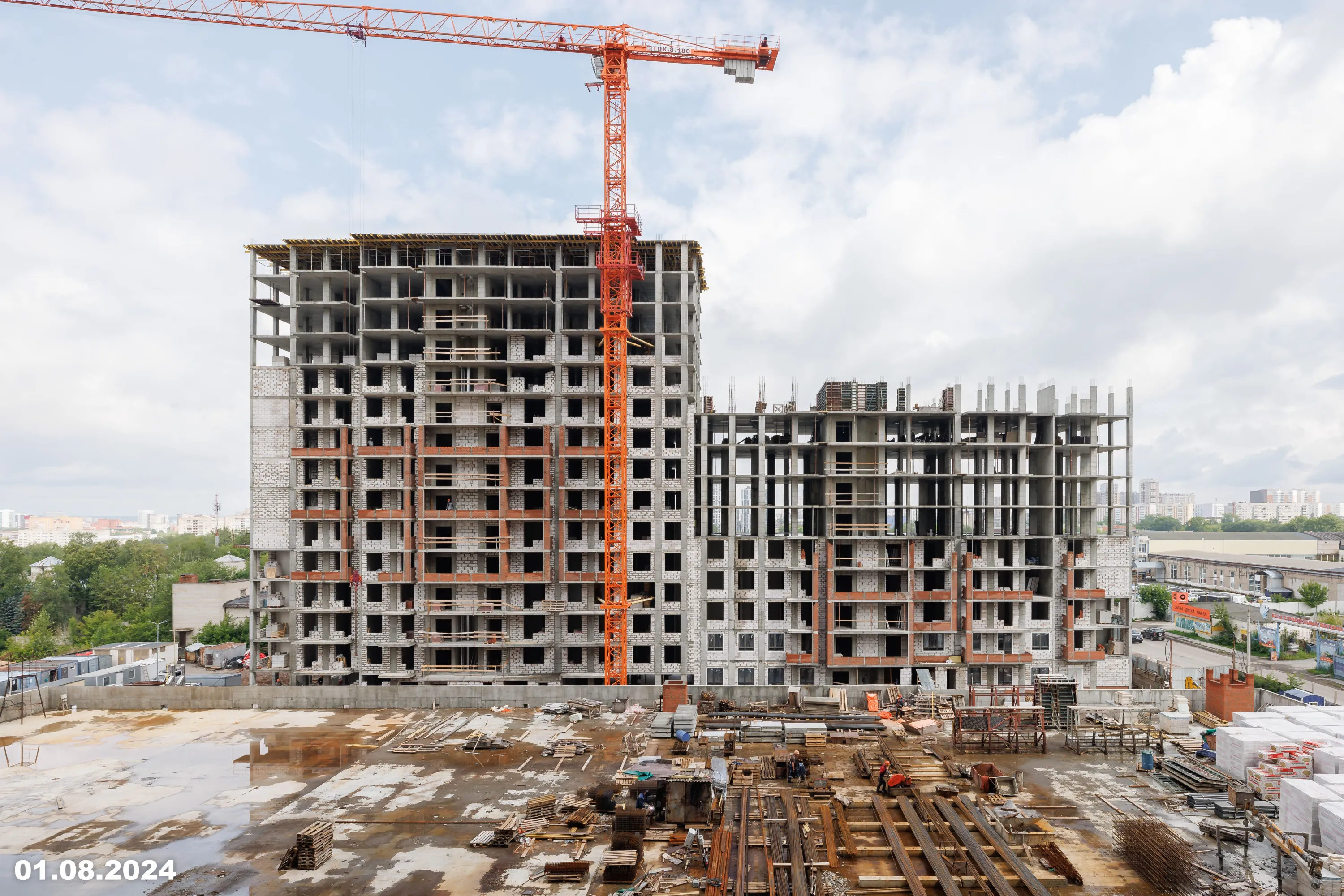 ЖК ВОСХОД ход строительства