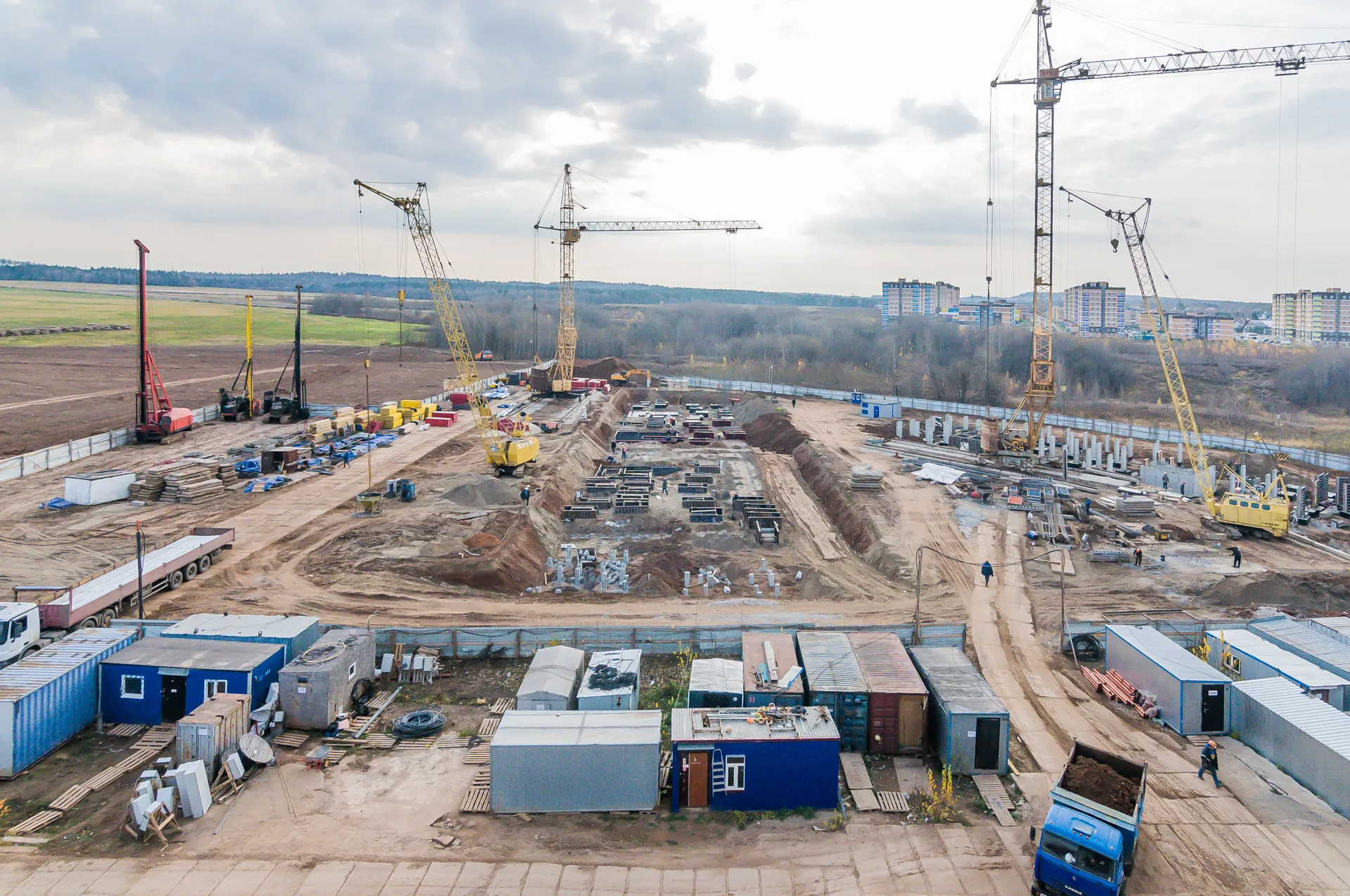 ЖК Погода Теплые кварталы ход строительства