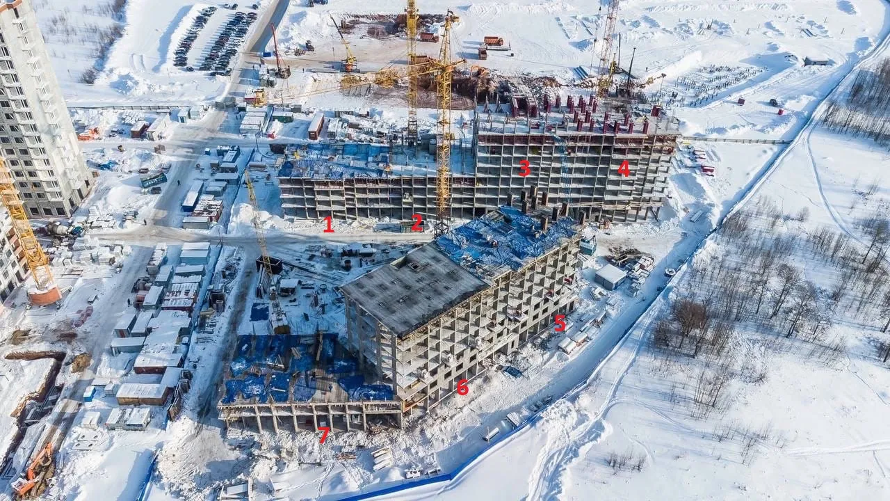 ЖК Погода Теплые кварталы ход строительства