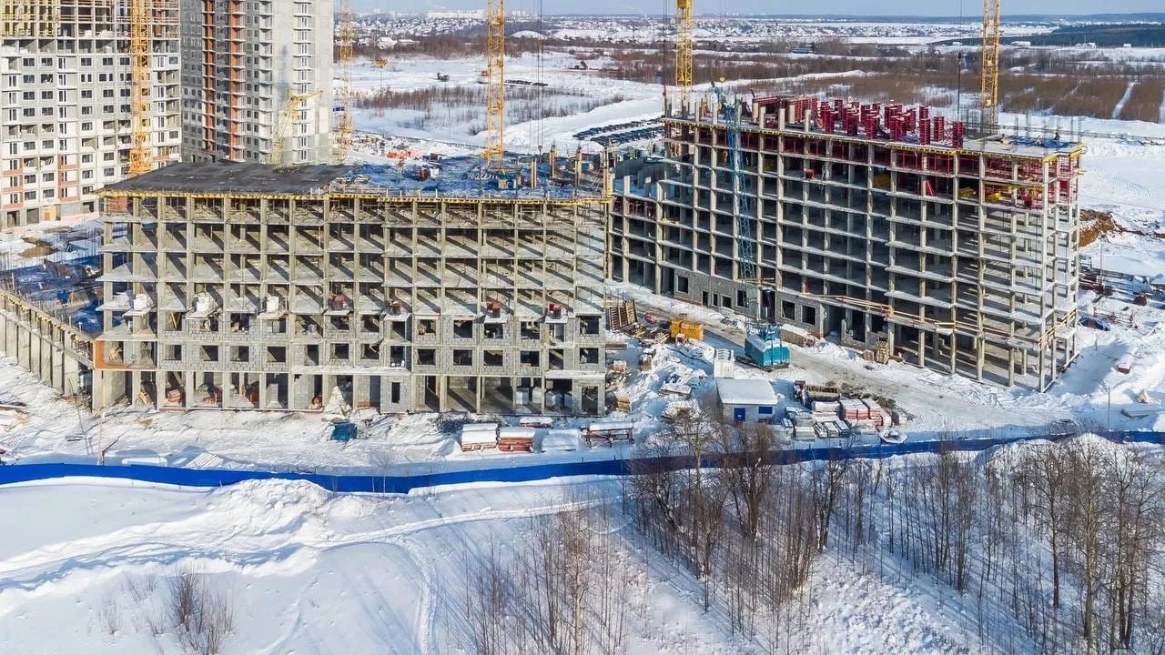 ЖК Погода Теплые кварталы ход строительства