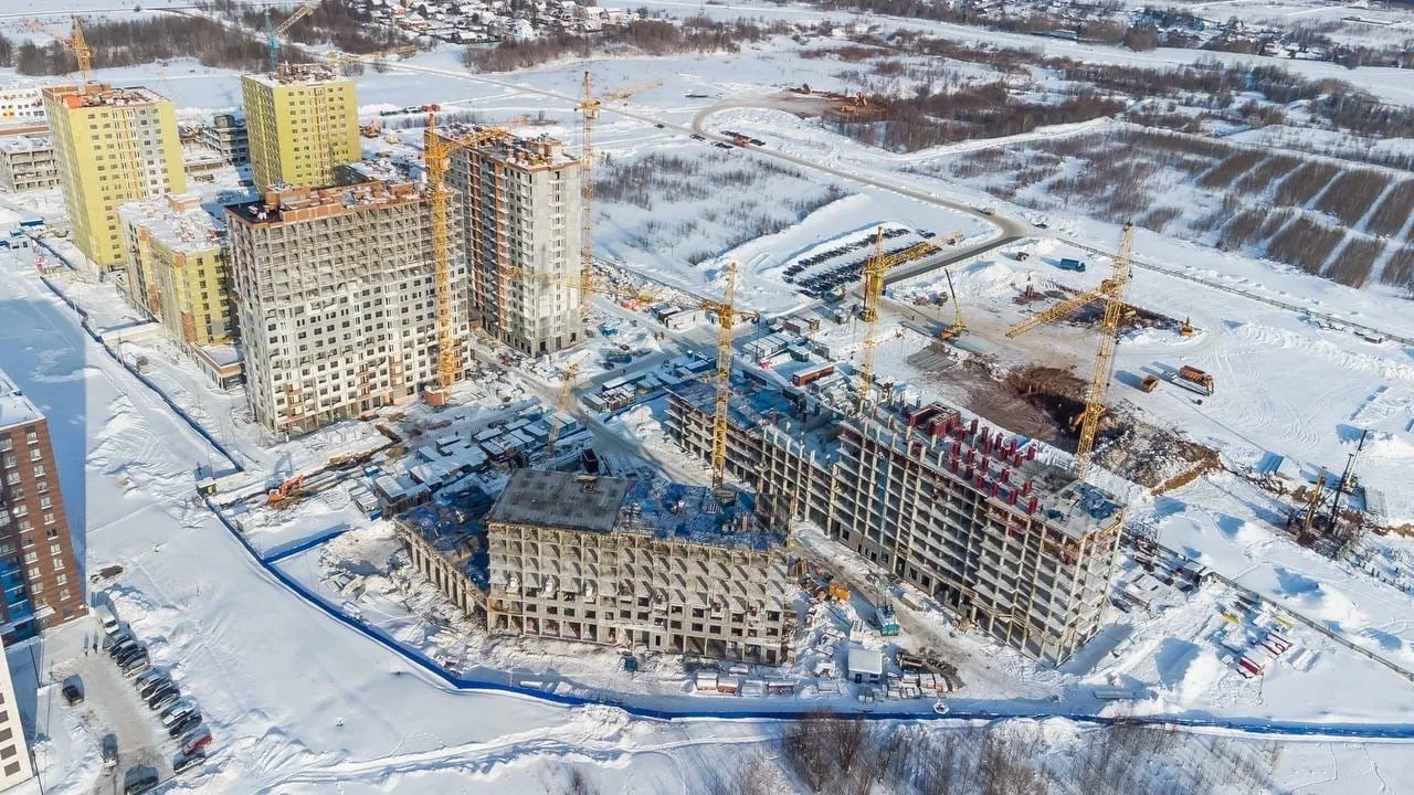 ЖК Погода Теплые кварталы ход строительства