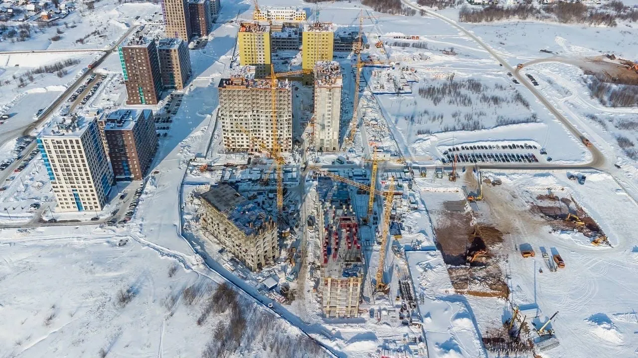 ЖК Погода Теплые кварталы ход строительства