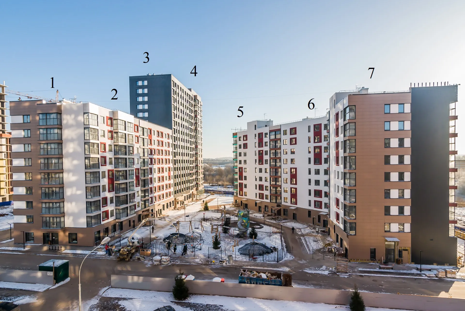 ЖК Погода Теплые кварталы ход строительства