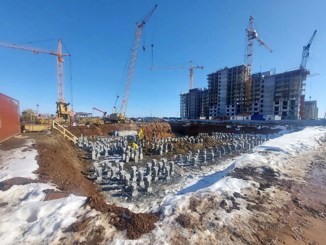 ЖК Погода Теплые кварталы ход строительства