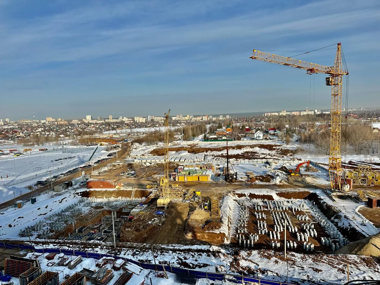 ЖК Погода Теплые кварталы ход строительства