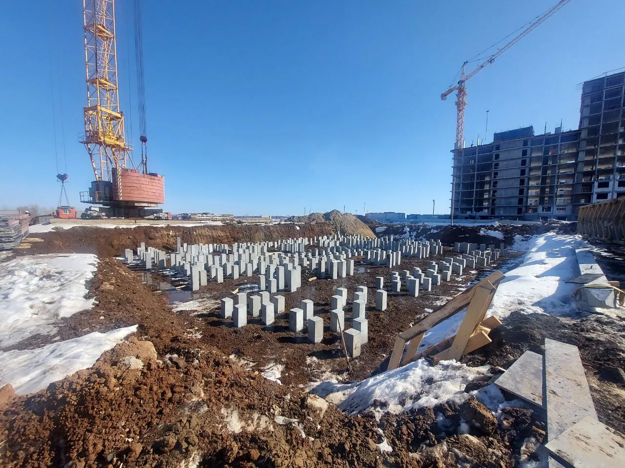 ЖК Погода Теплые кварталы ход строительства