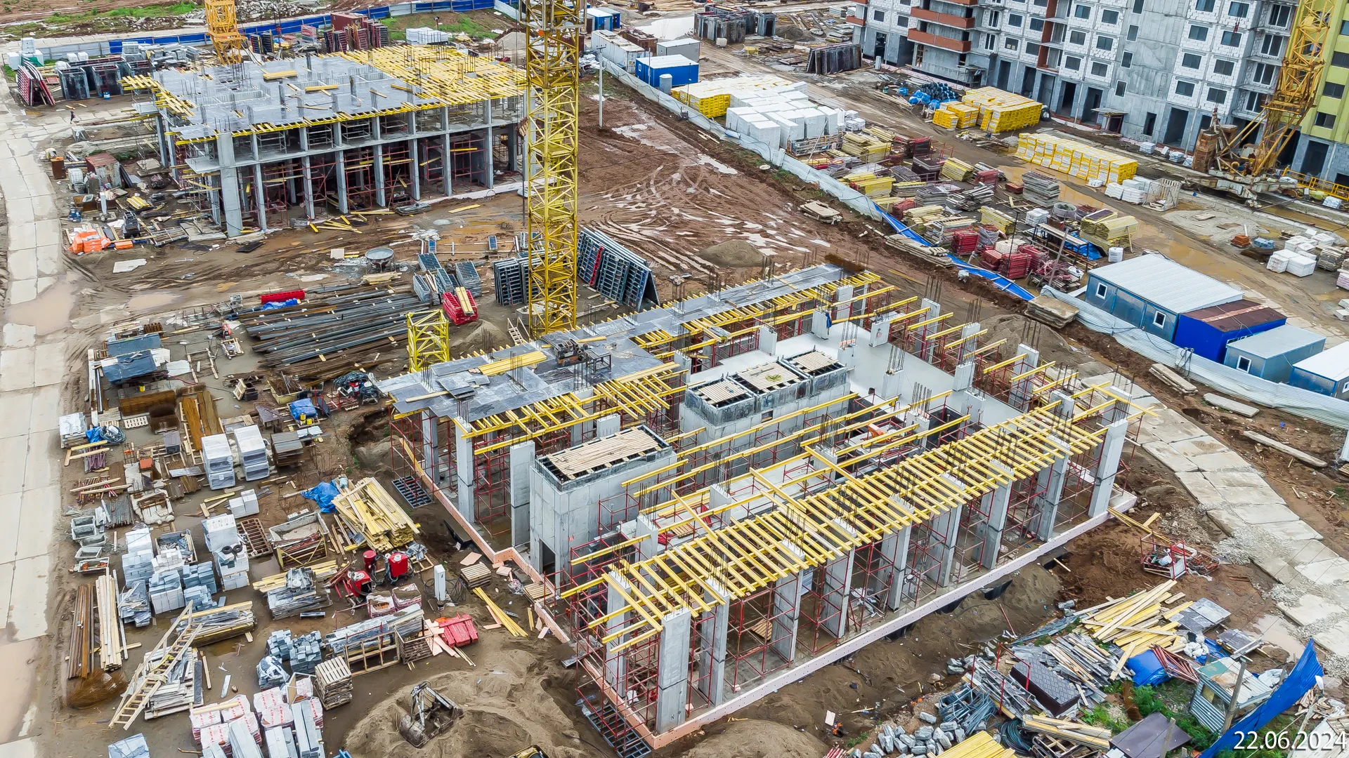 ЖК Погода Теплые кварталы ход строительства